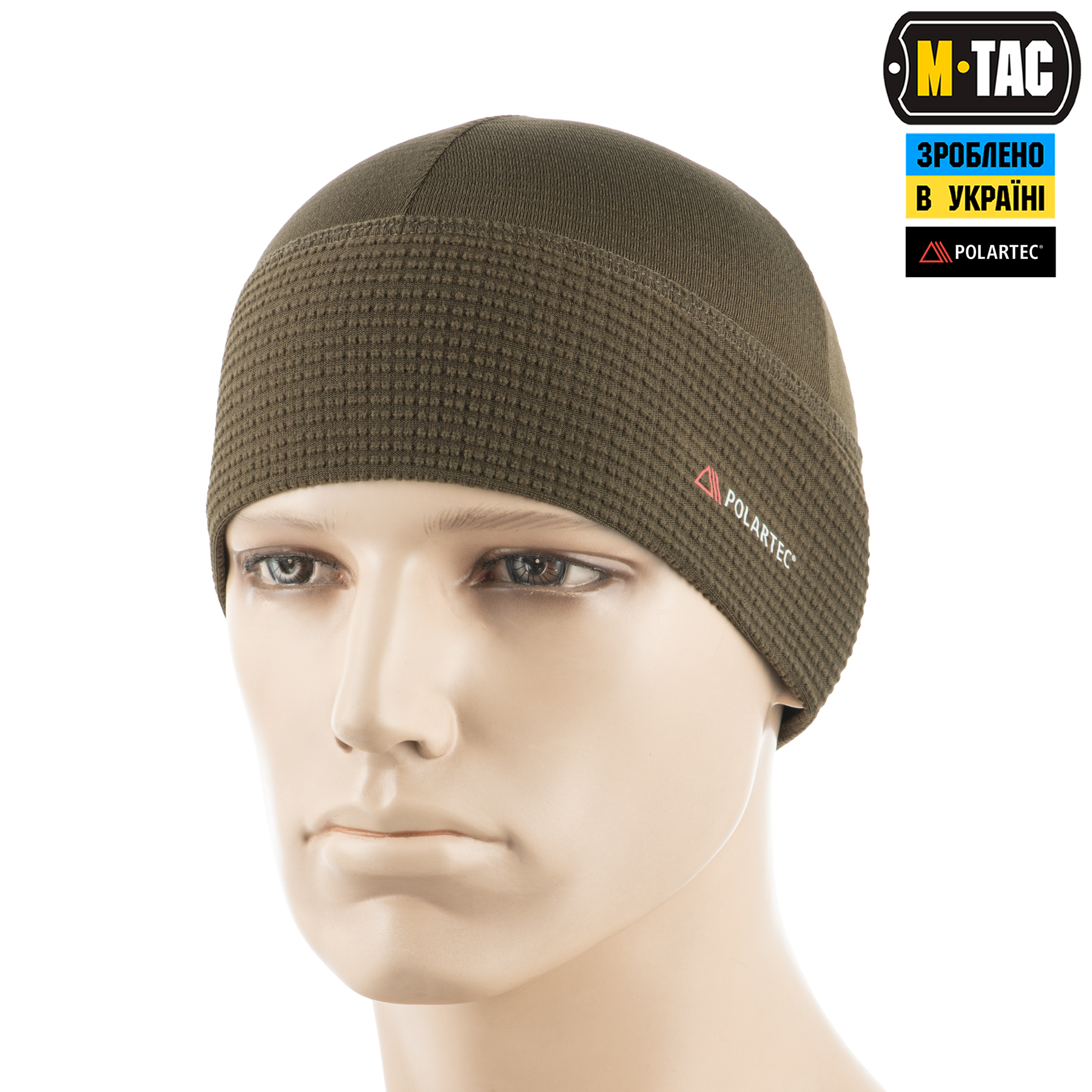 M-Tac шапка-подшлемник Polartec Dark Olive — 2