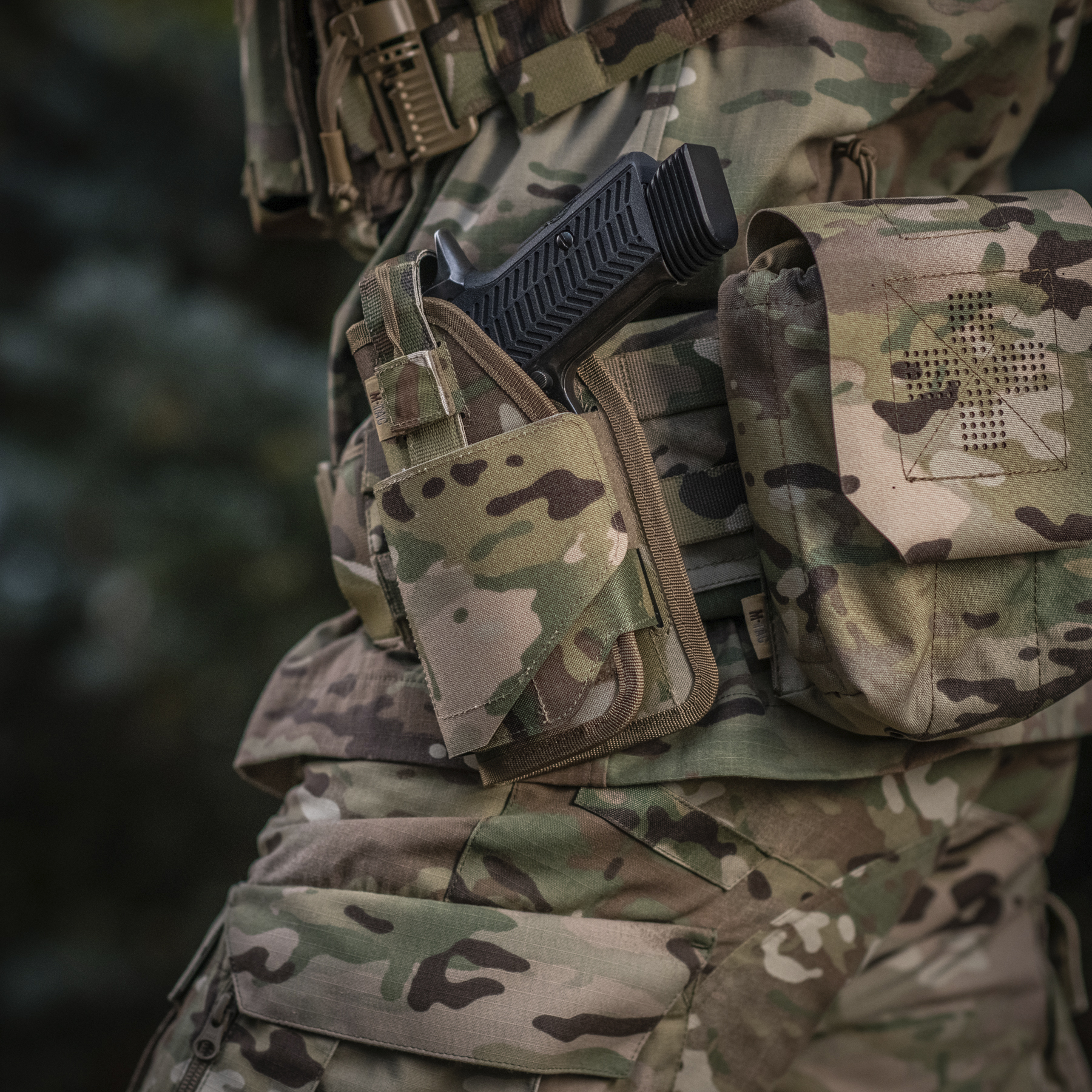 M-Tac кобура универсальная Elite Left Multicam — 17