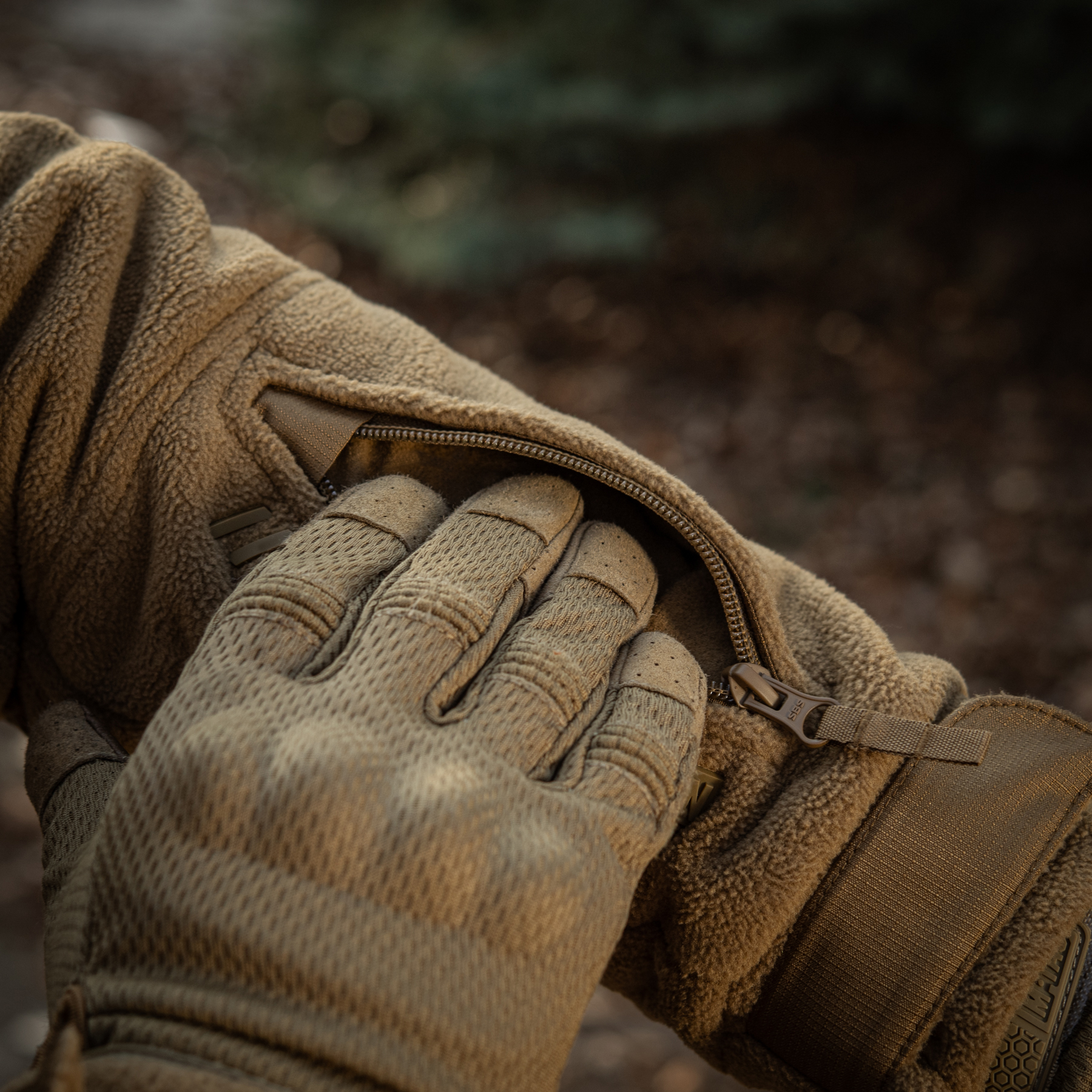 M-Tac куртка флисовая Windblock Division Gen.II Coyote Brown — 22