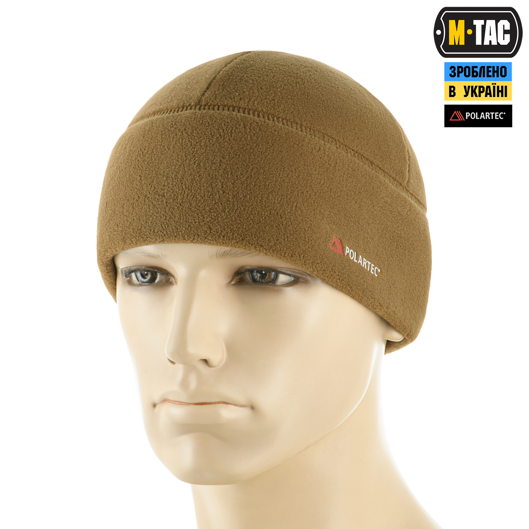M-Tac шапка Watch Cap флис Polartec Coyote Brown — 2