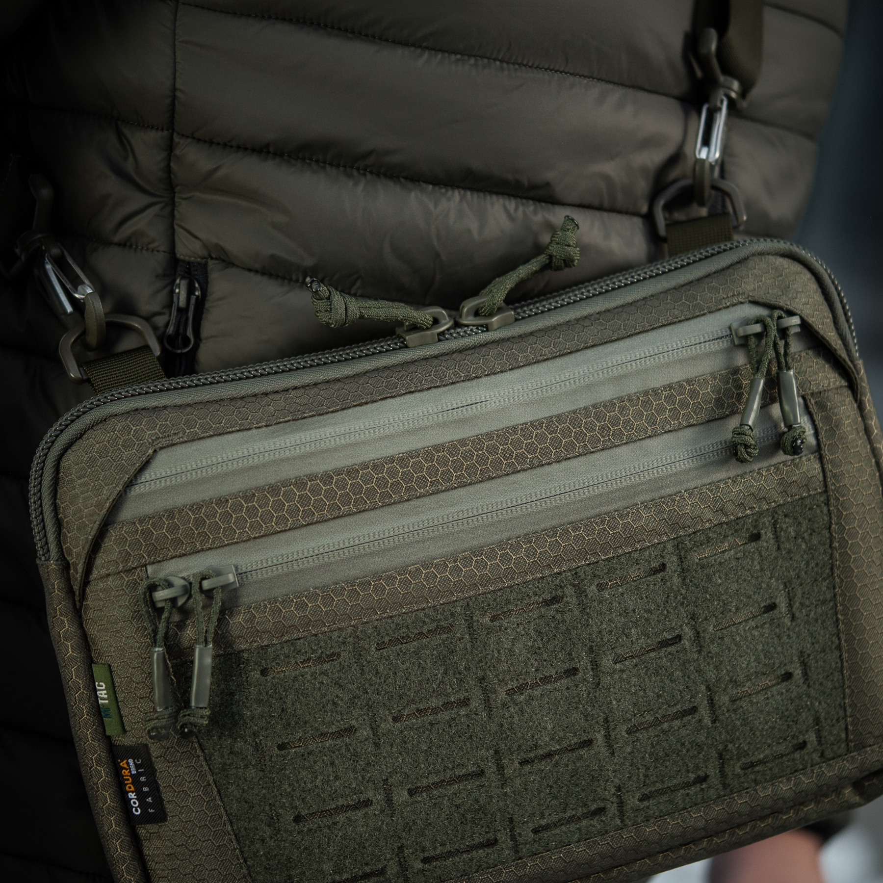 M-Tac сумка Admin Bag Medium Elite с липучкой Hex Ranger Green — 20