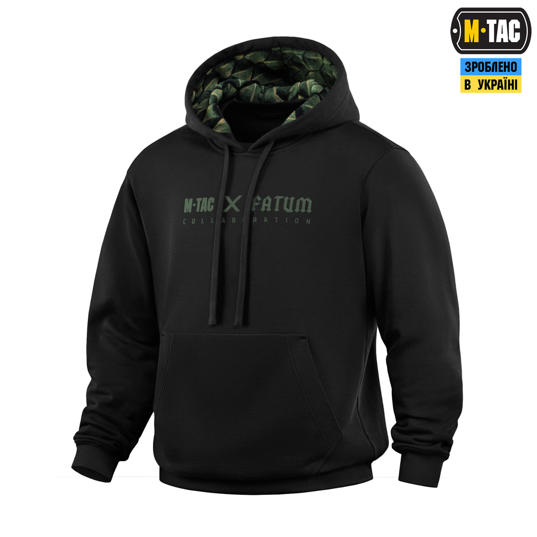 M-Tac кофта Hoodie Cotton Hard Fatum Black — 3