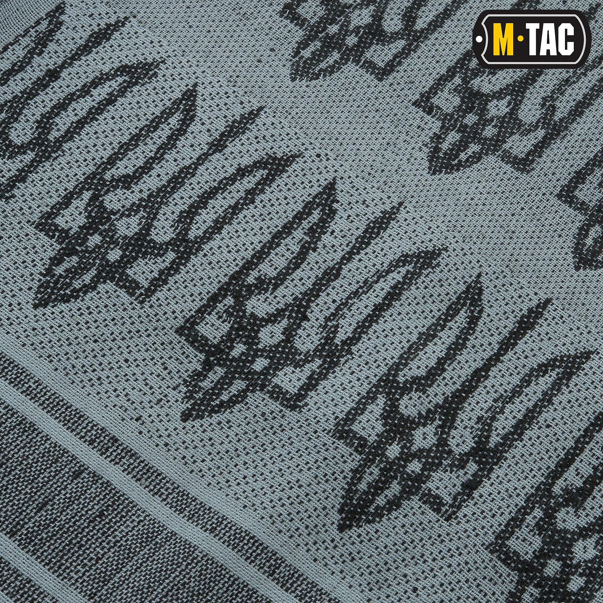 M-Tac шарф шемаг с Тризубом Grey/Black — 3