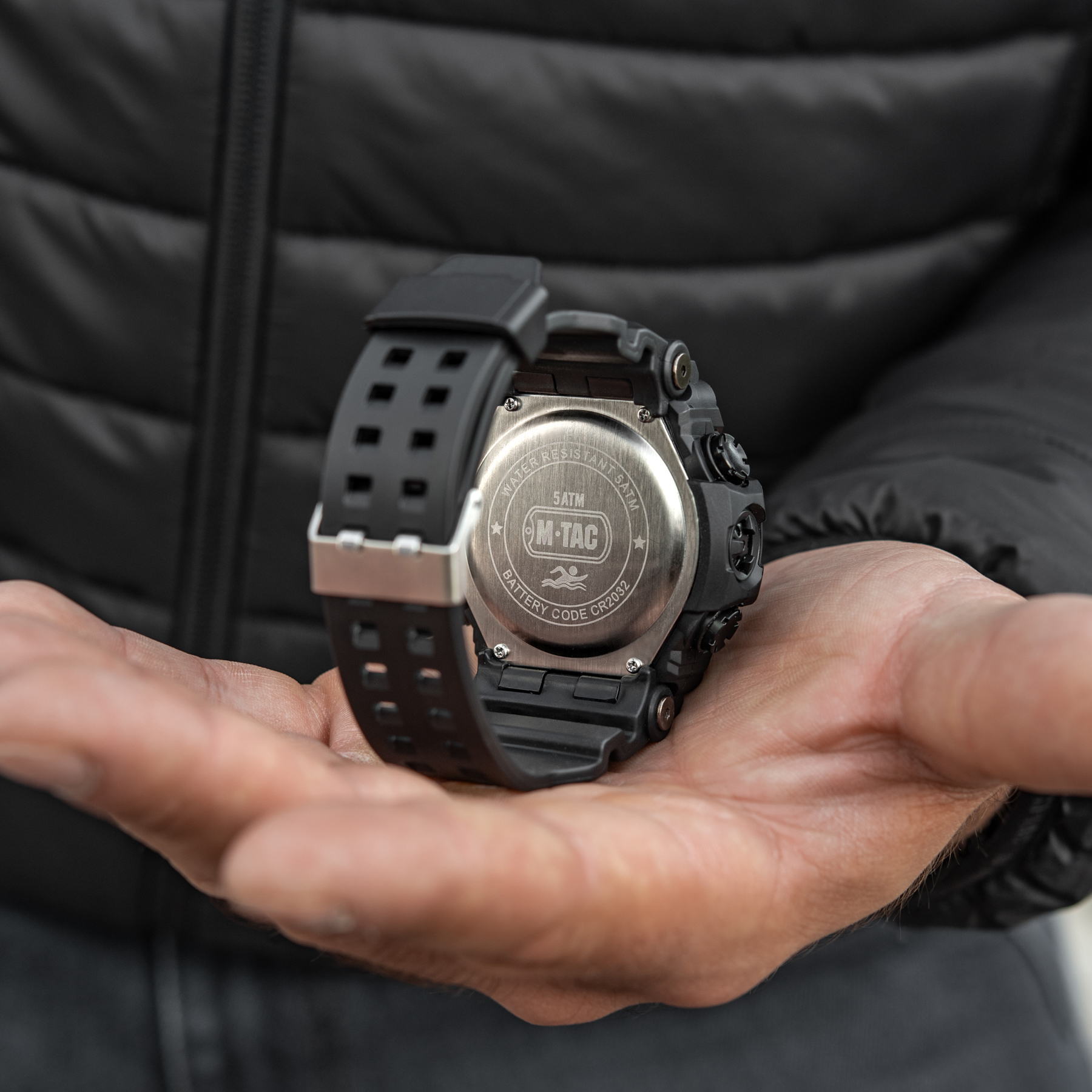 M-Tac часы тактические 2037 Black — 20
