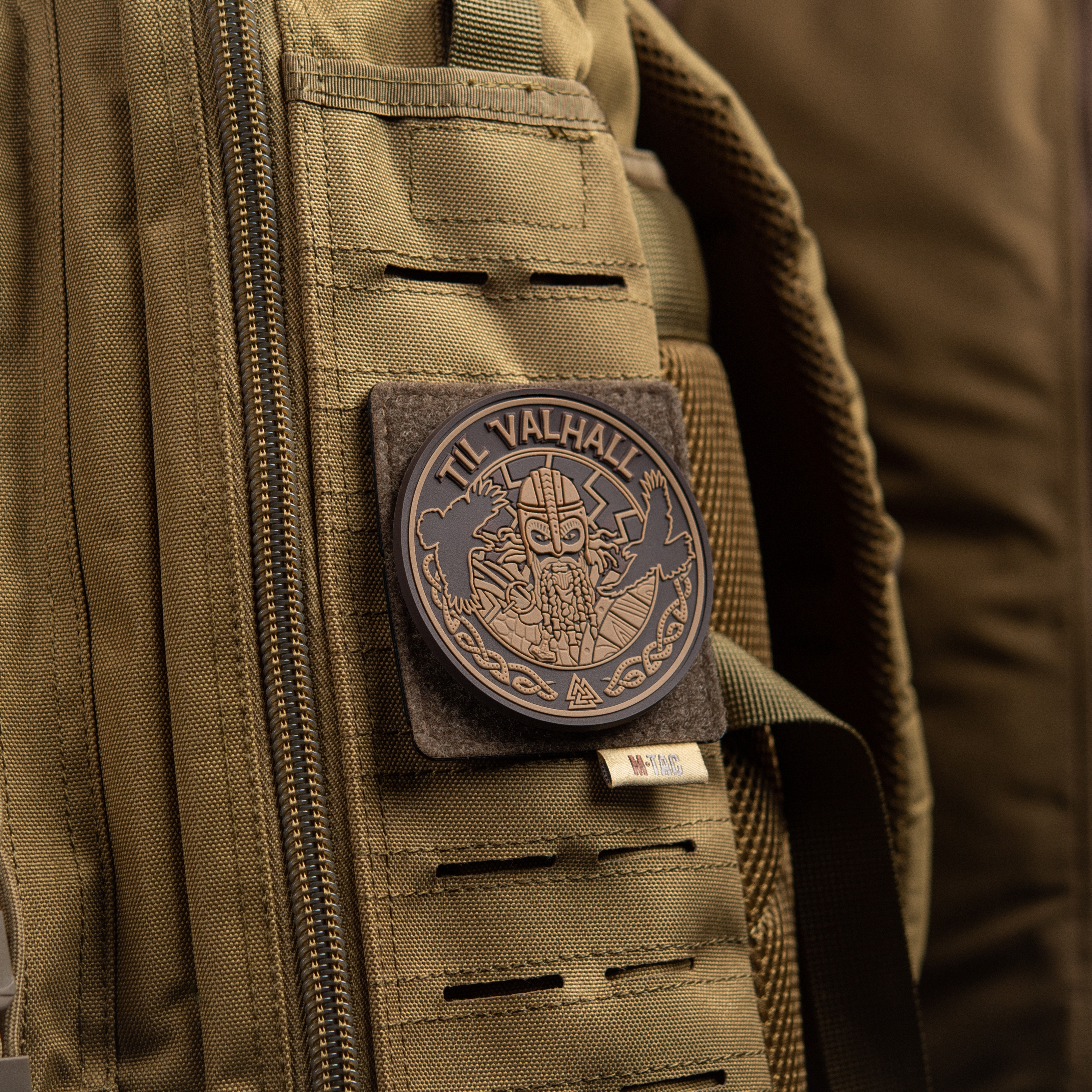 M-Tac панель для нашивок на MOLLE 80x85 Coyote — 5