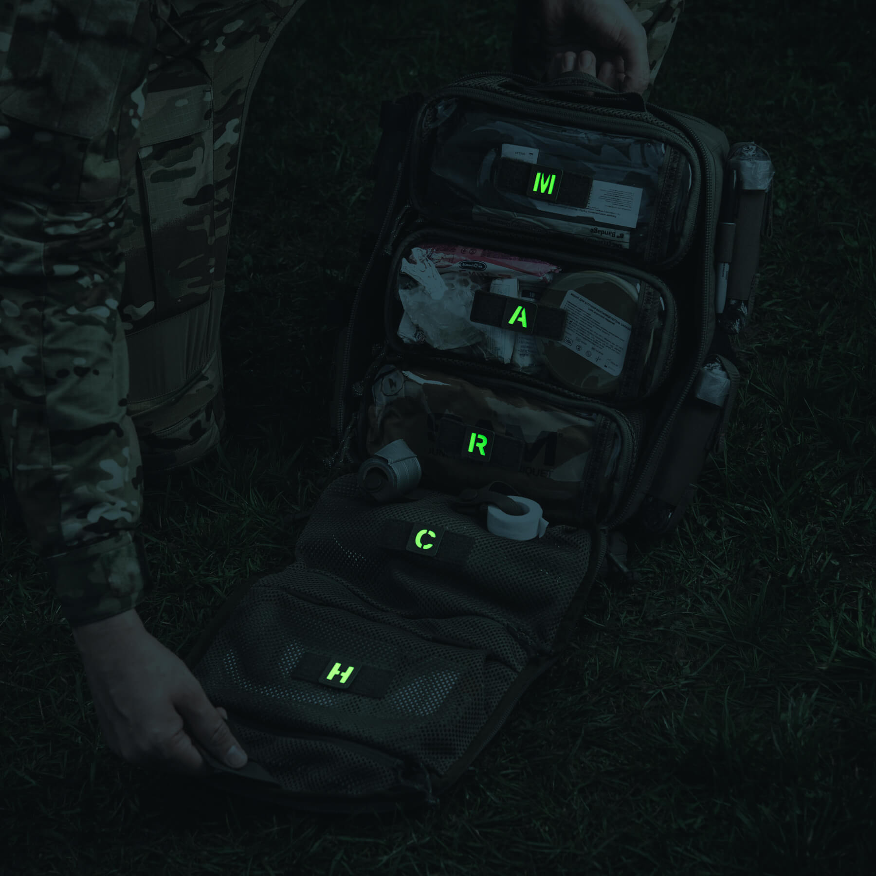 M-Tac нашивка MARCH Ranger Green/Green/GID — 11