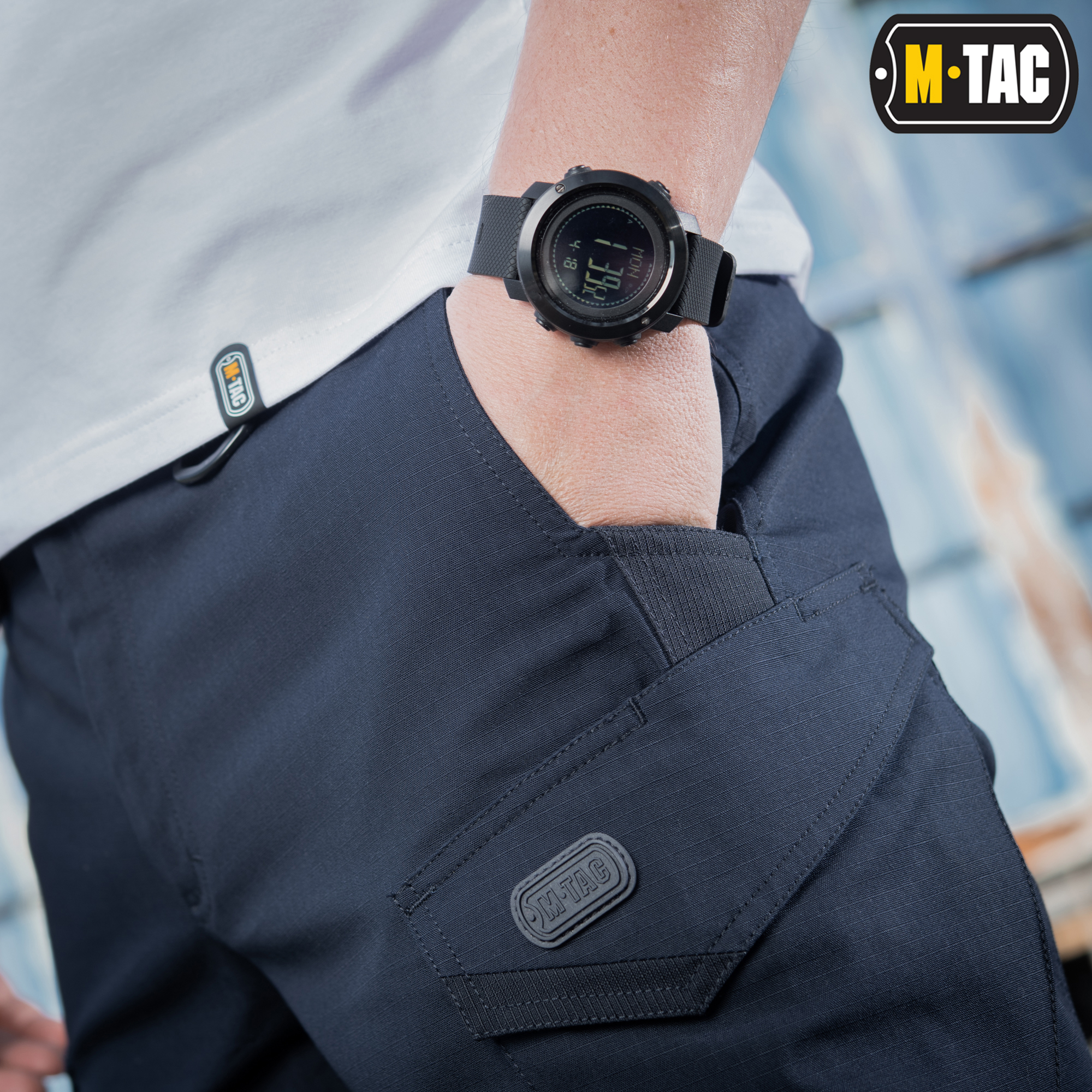 M-Tac шорты Aggressor Short Dark Navy Blue — 13