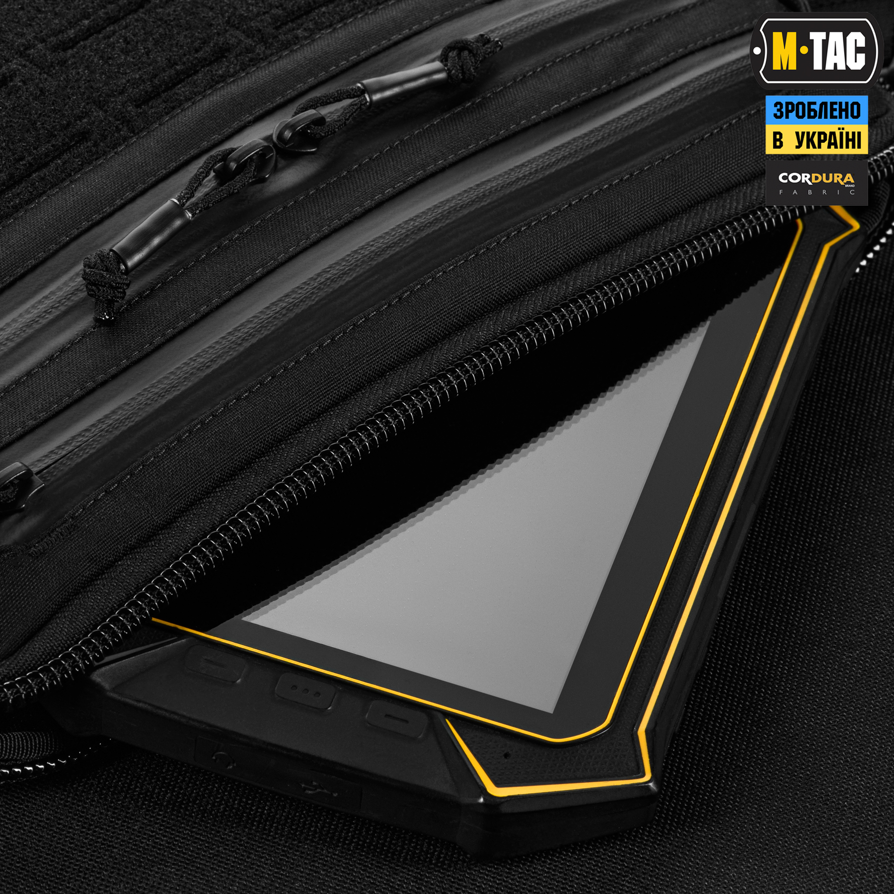M-Tac сумка Admin Bag Medium Elite с липучкой Black — 7