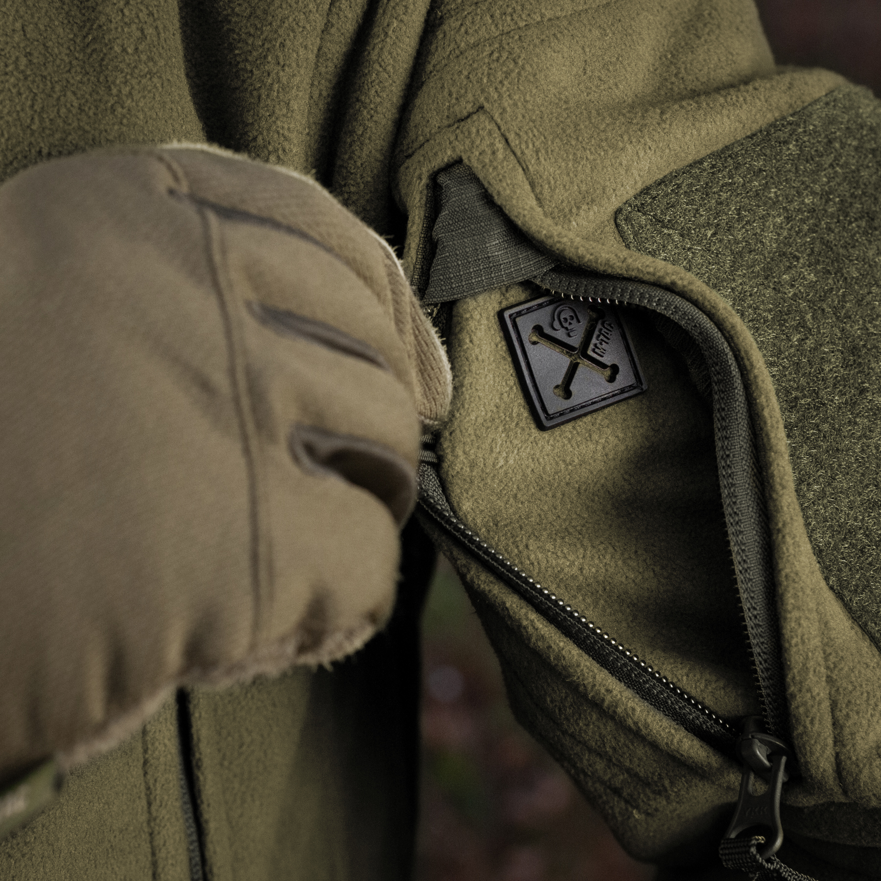 M-Tac куртка флисовая Windblock Division Gen.II Army Olive — 17