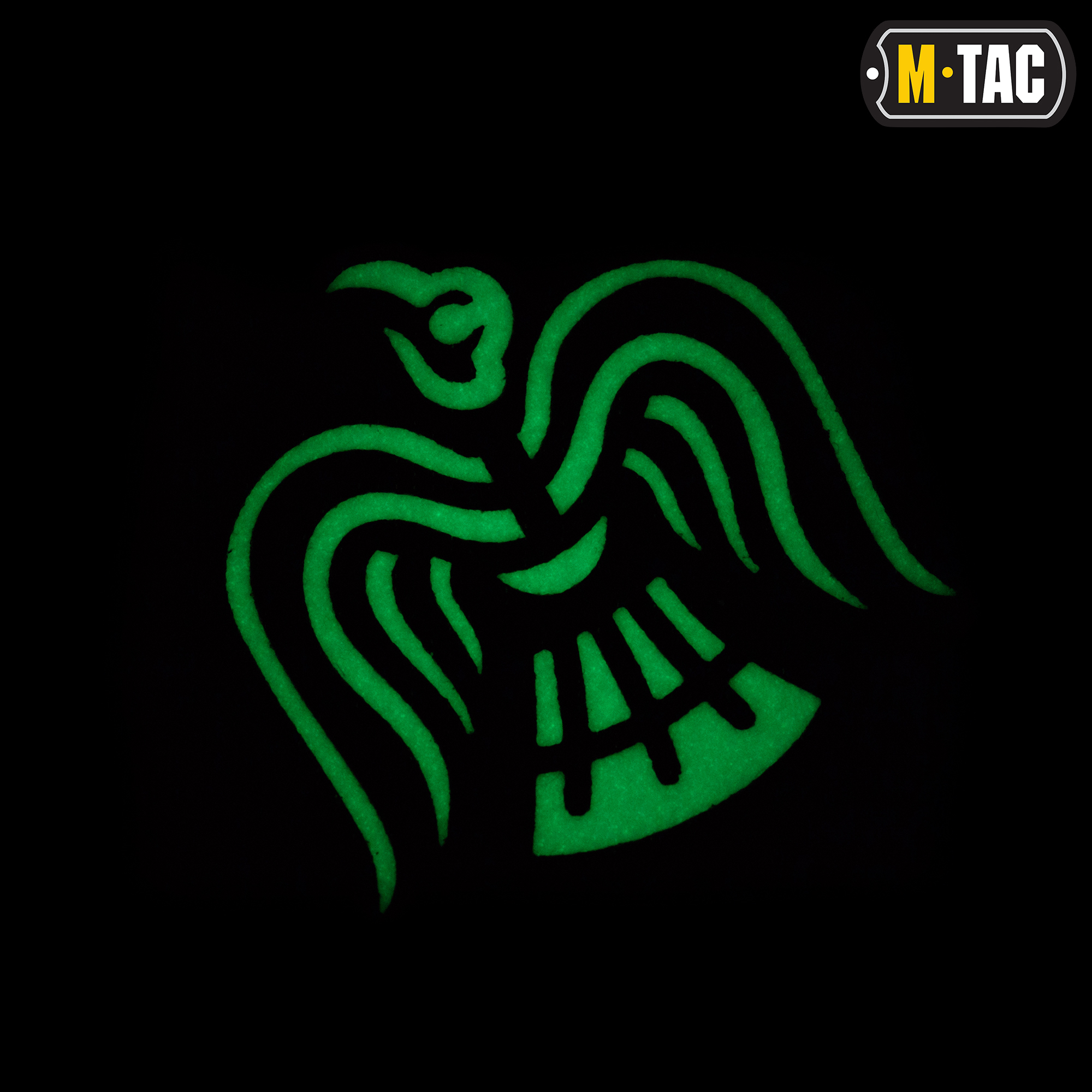 M-Tac нашивка Стяг Крука Laser Cut Ranger Green/GID — 4
