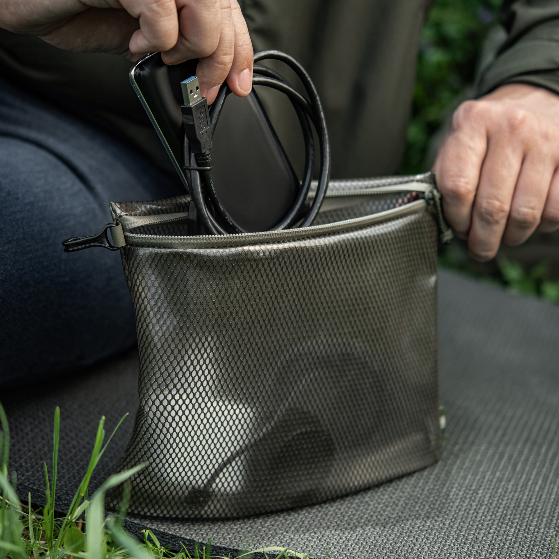 M-Tac комплект органайзеров Zip Pocket Set Elite Ranger Green — 27