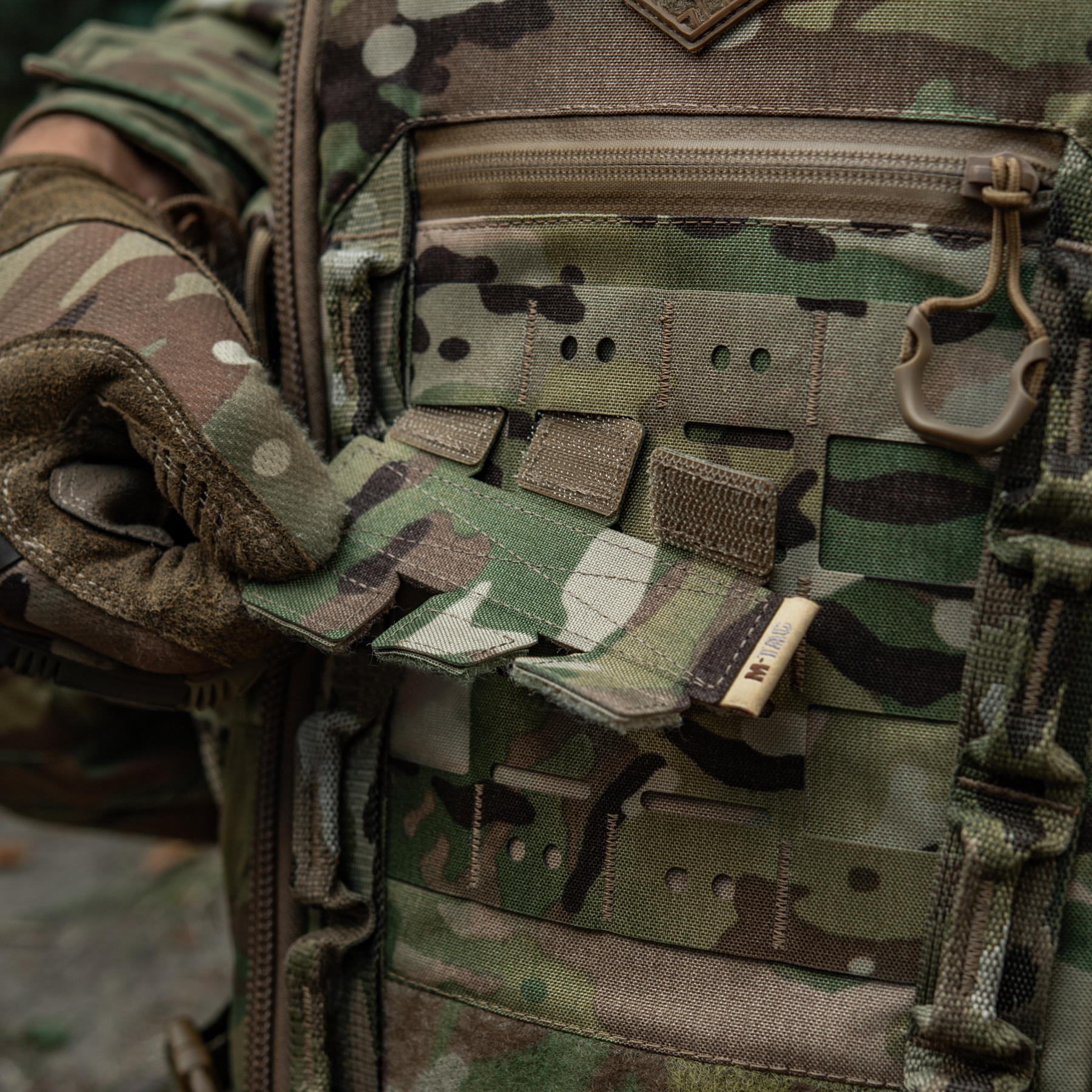 M-Tac панель для нашивок на MOLLE 120x26 Multicam — 8