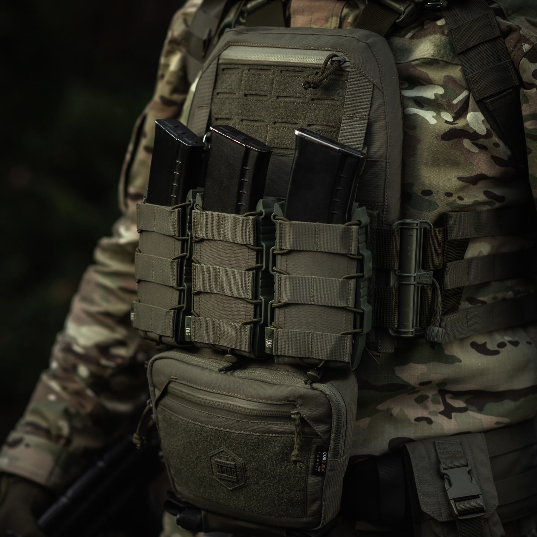 M-Tac подсумок открытый для магазина FAST Elite Ranger Green — 13