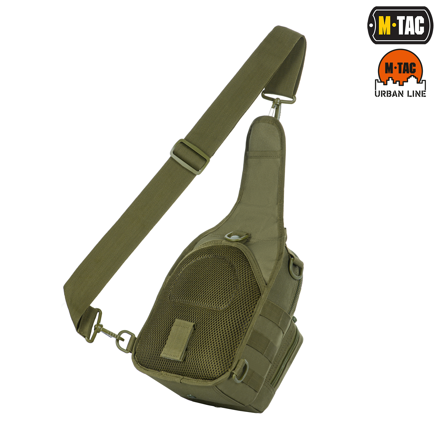 M-Tac сумка Urban Line City Patrol Carabiner Bag Olive — 3