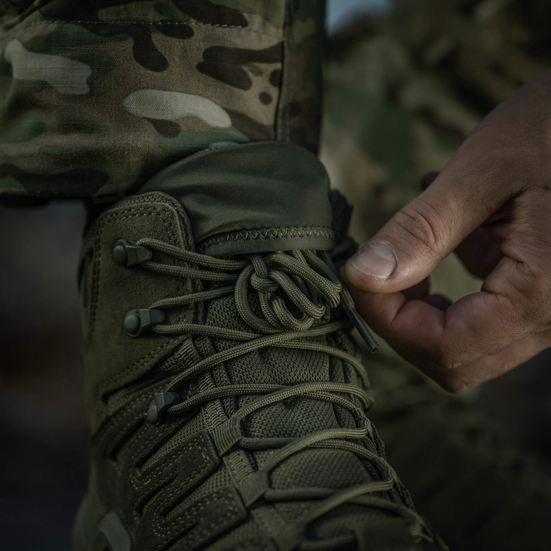 M-Tac ботинки тактические Caiman Olive — 34