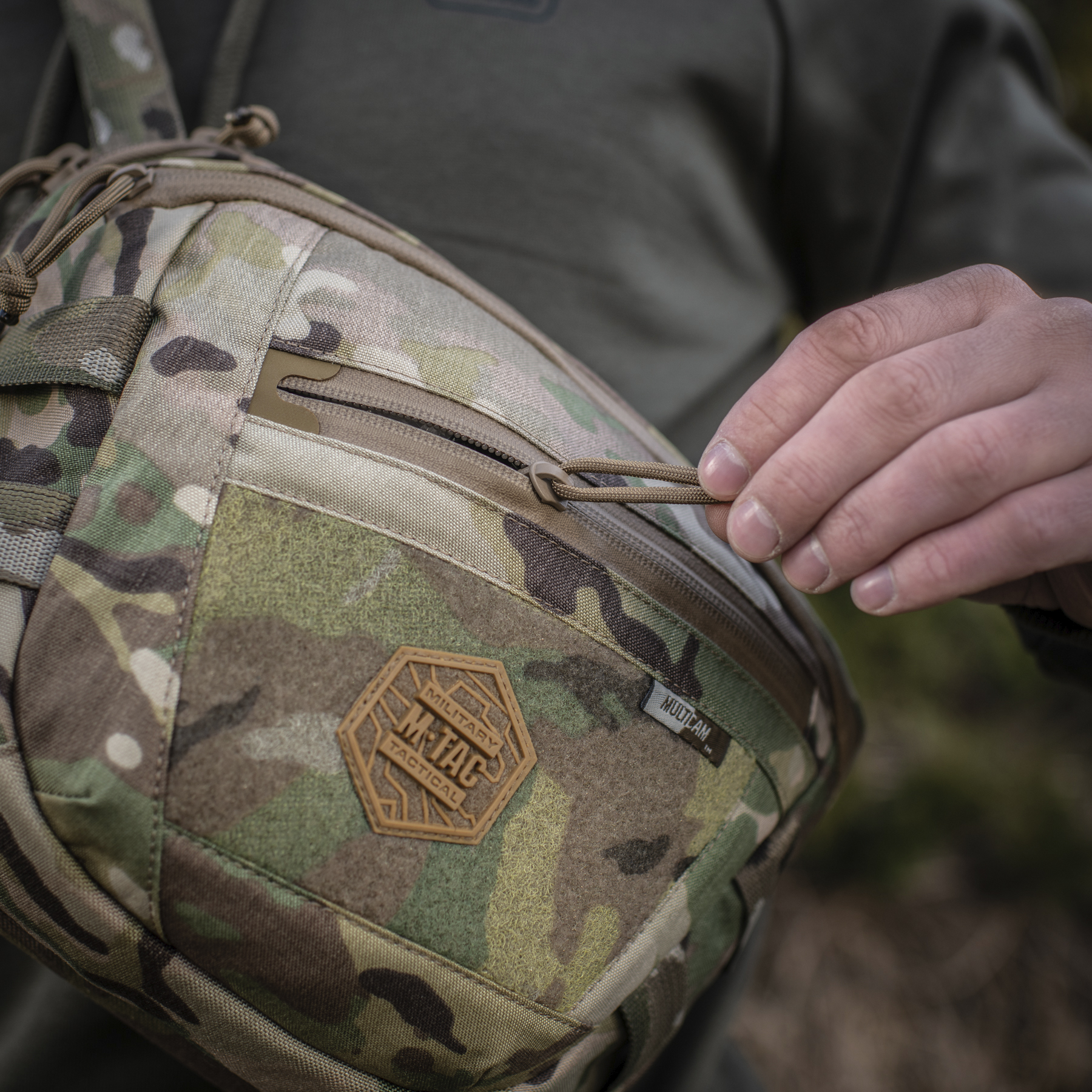 M-Tac сумка Sphaera Hardsling Bag Large с липучкой Elite Multicam — 28