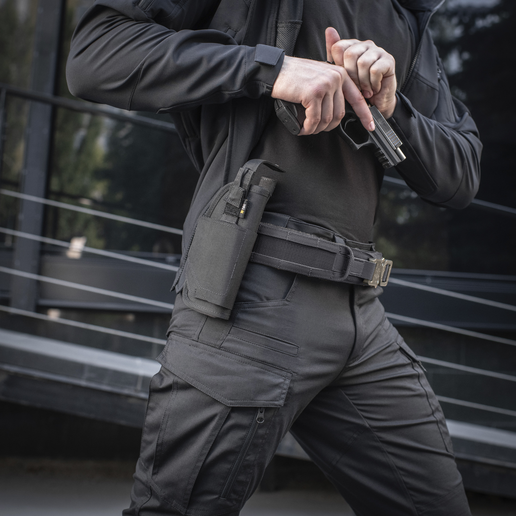 M-Tac кобура универсальная Elite Rights Black — 11