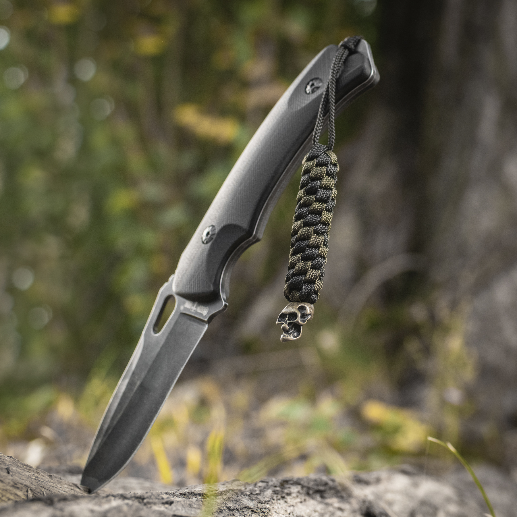 M-Tac темляк Helix Skull Black/Olive — 6