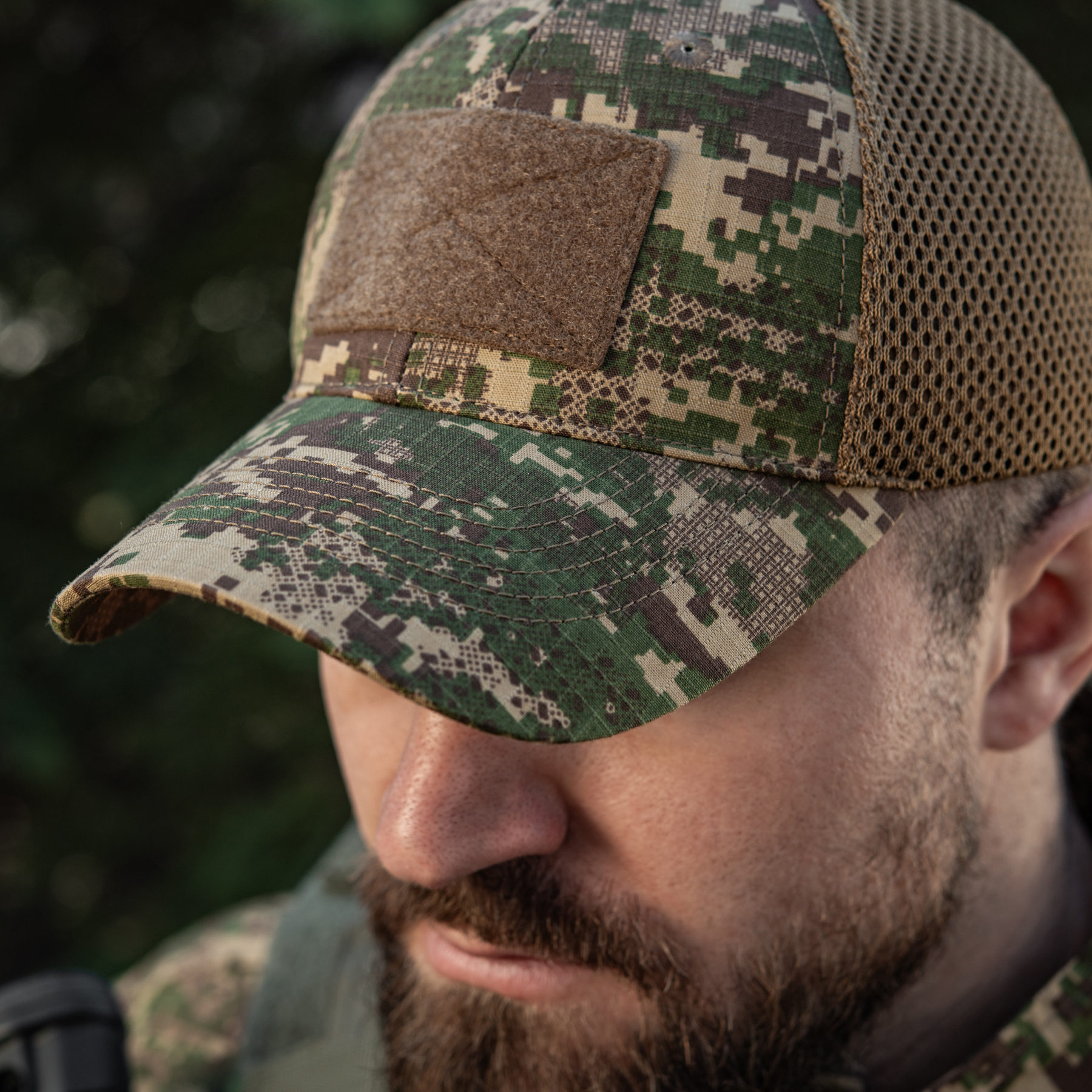 M-Tac бейсболка тактическая с сеткой Rip-Stop NGU Camo — 9