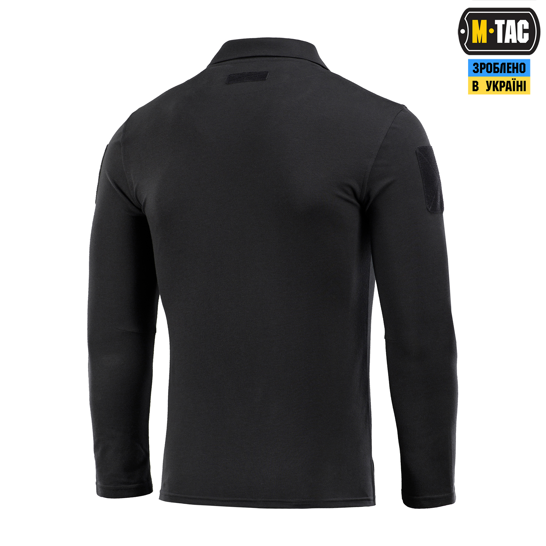 M-Tac поло тактическое длинный рукав 65/35 Black — 5