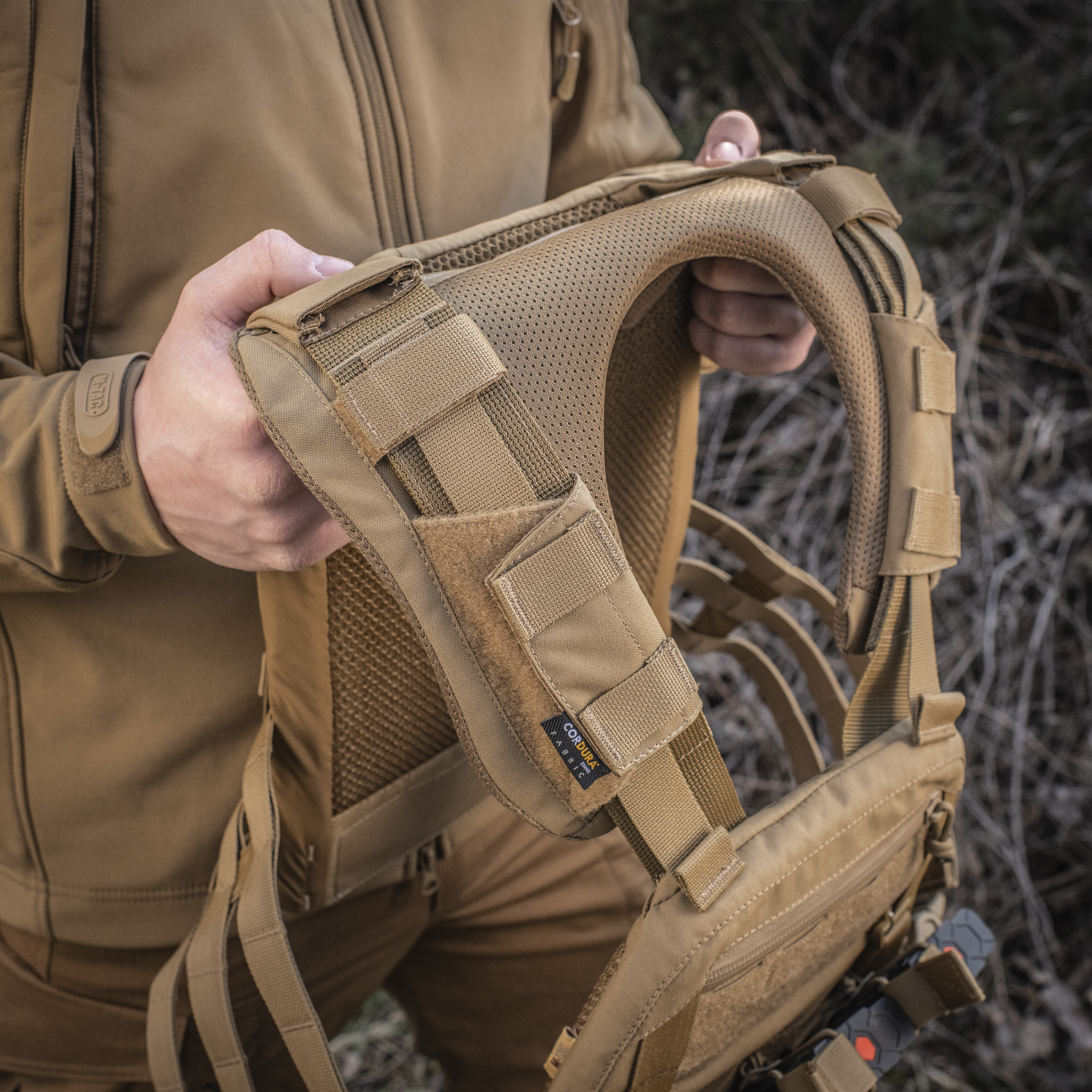 M-Tac демпфер плечевой для плитоноски Cuirass QRS Coyote — 18