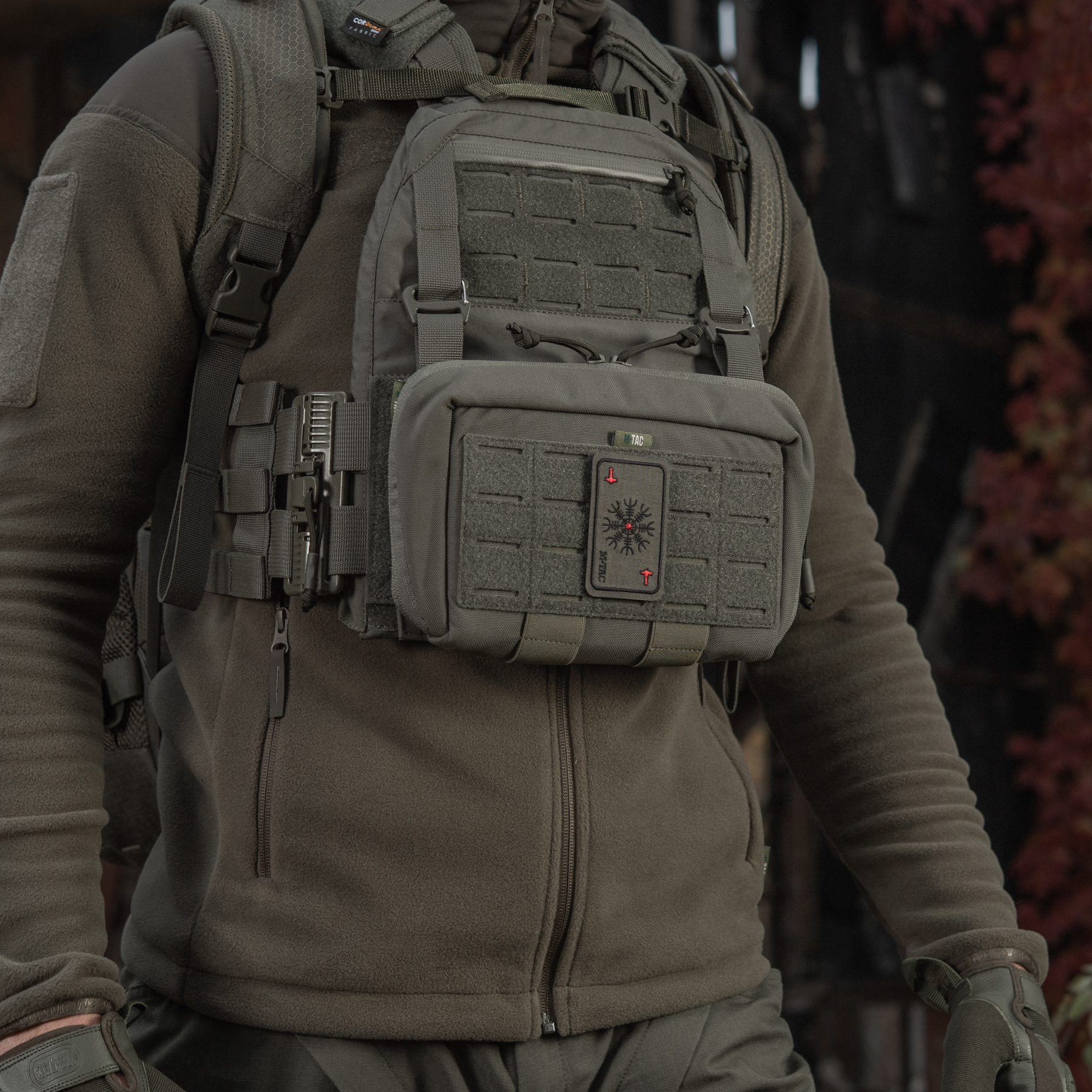 M-Tac нашивка карта Шлем Ужаса (вишивка) Ranger Green — 8