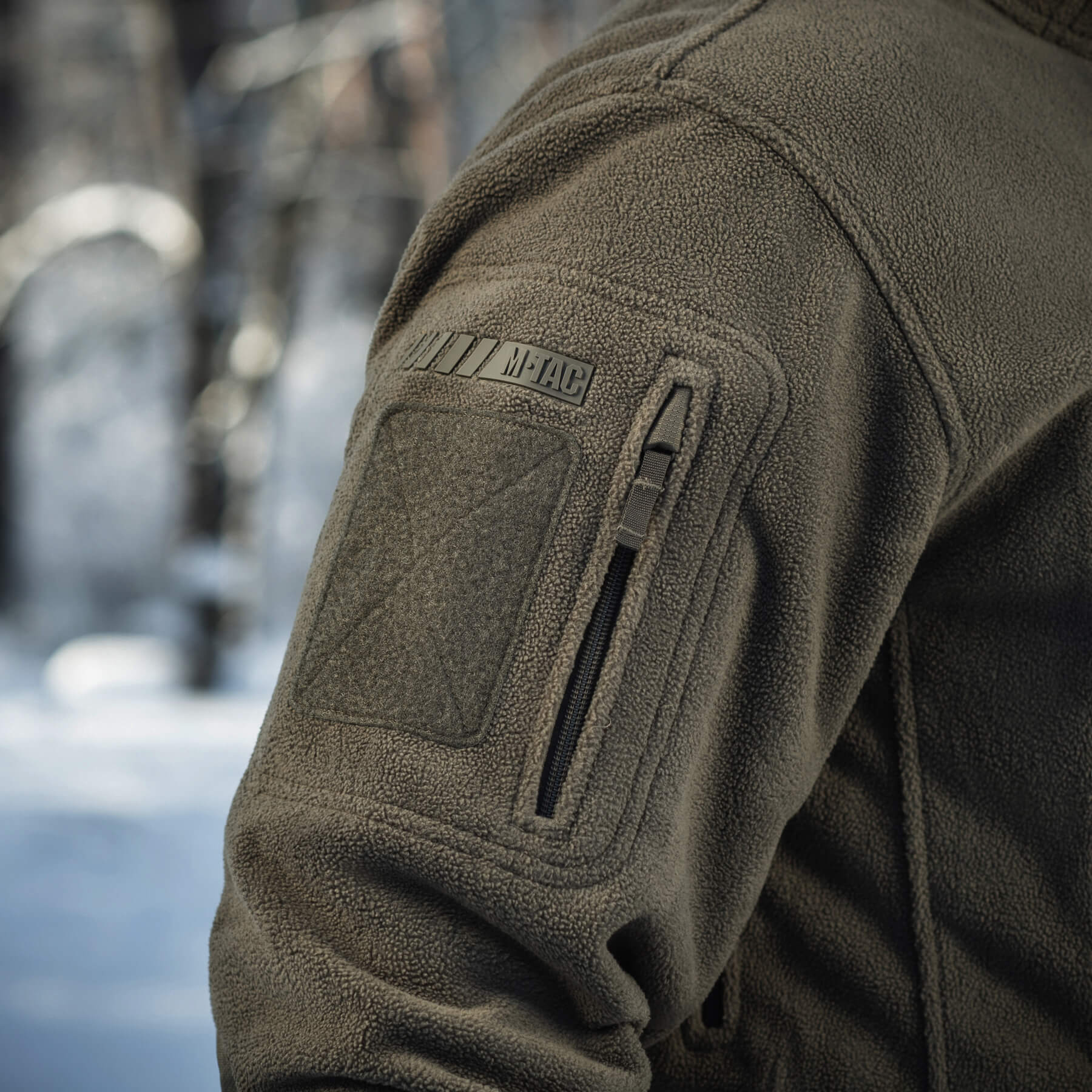 M-Tac куртка флисовая Windblock Division Gen.III Dark Olive — 40