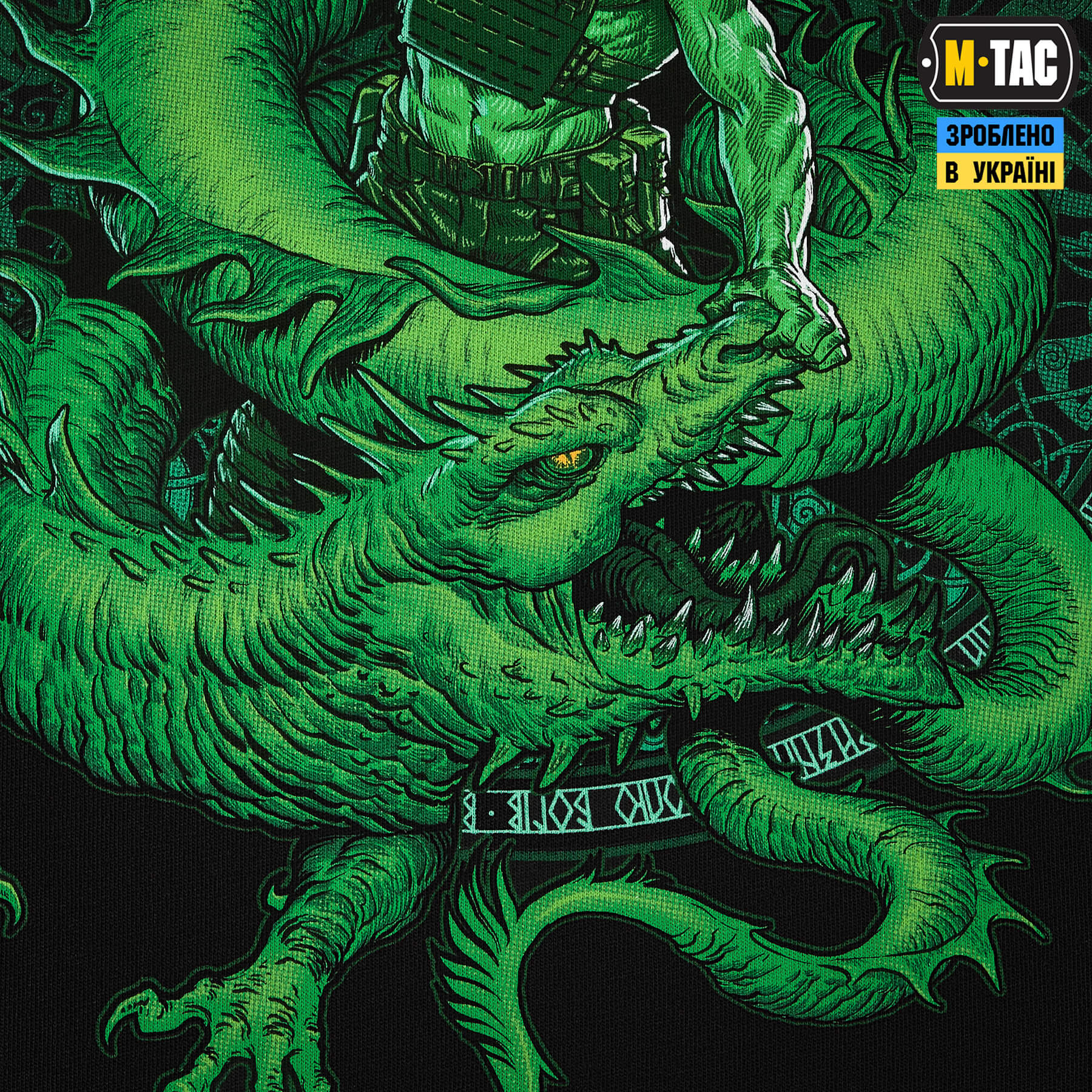 M-Tac футболка Ragnarok Night Vision Cotton Hard Black — 11