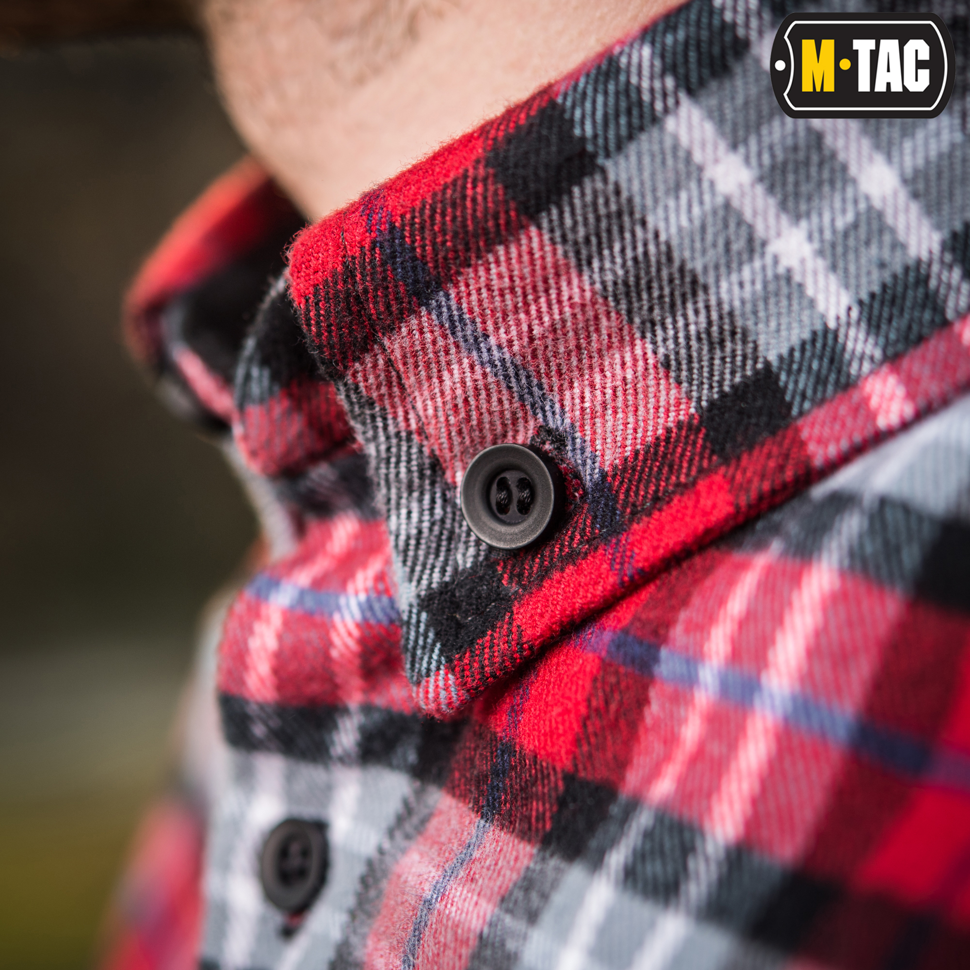 M-Tac рубашка Redneck Cotton Shirt Red — 14