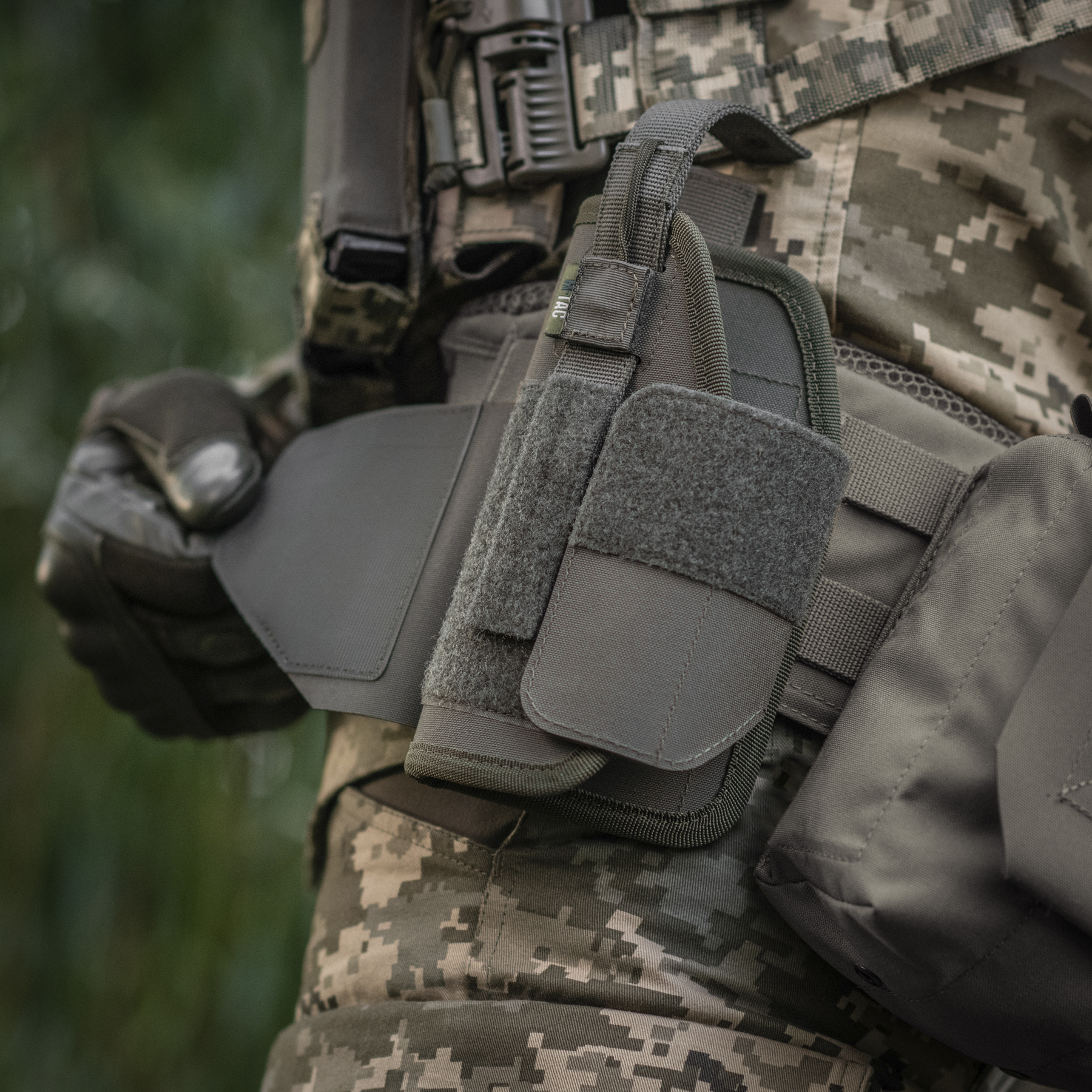M-Tac кобура универсальная Elite Left Ranger Green — 17