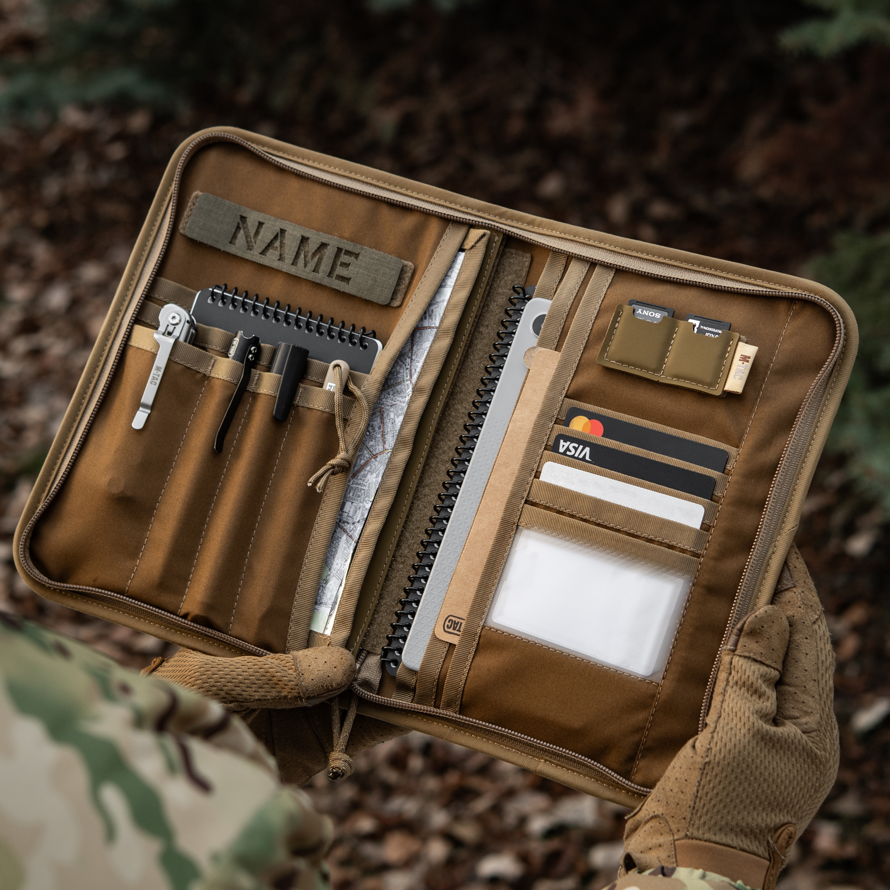M-Tac планшет-органайзер А5 Elite Coyote — 28