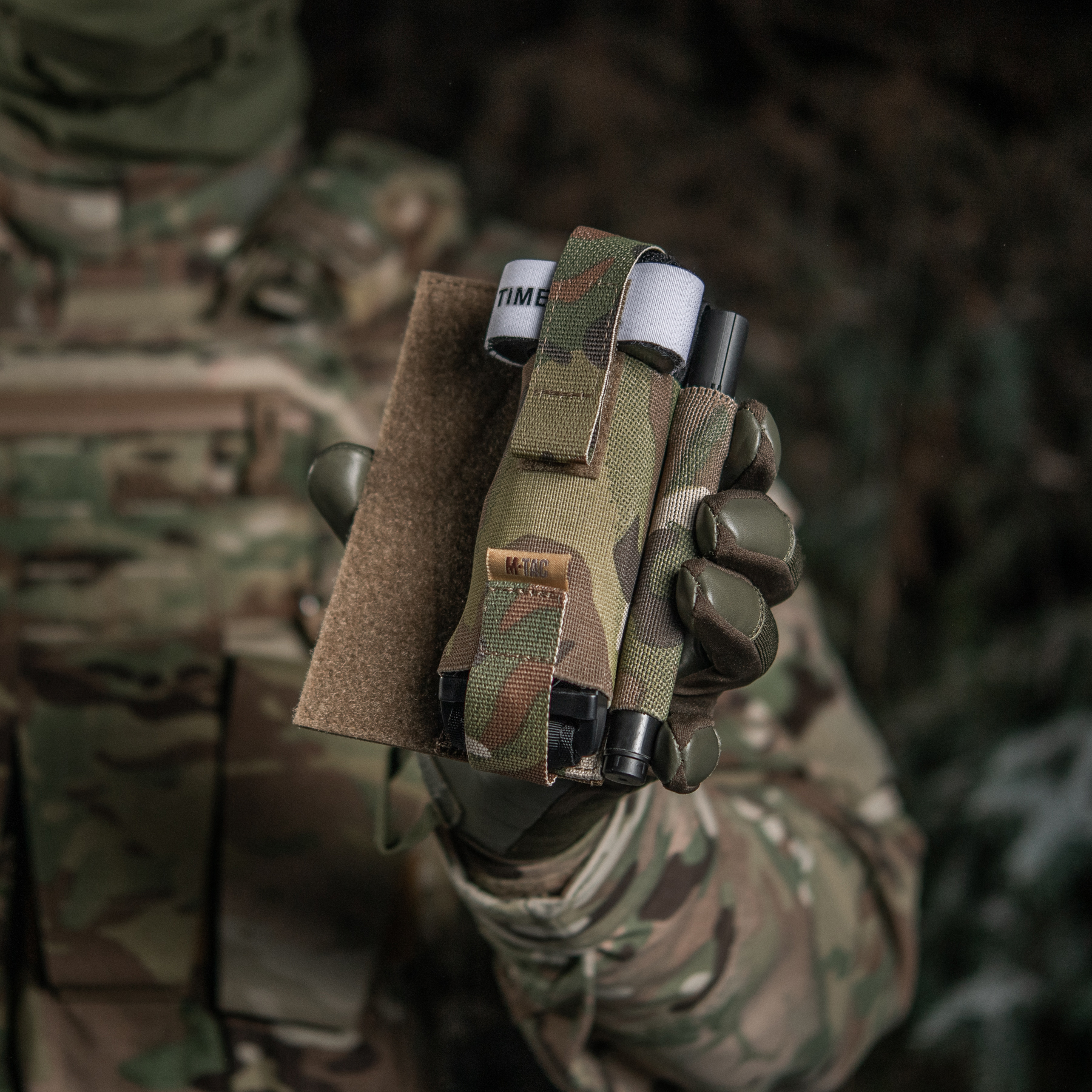 M-Tac подсумок для турникета эластичный на липучке Gen.III Multicam — 12
