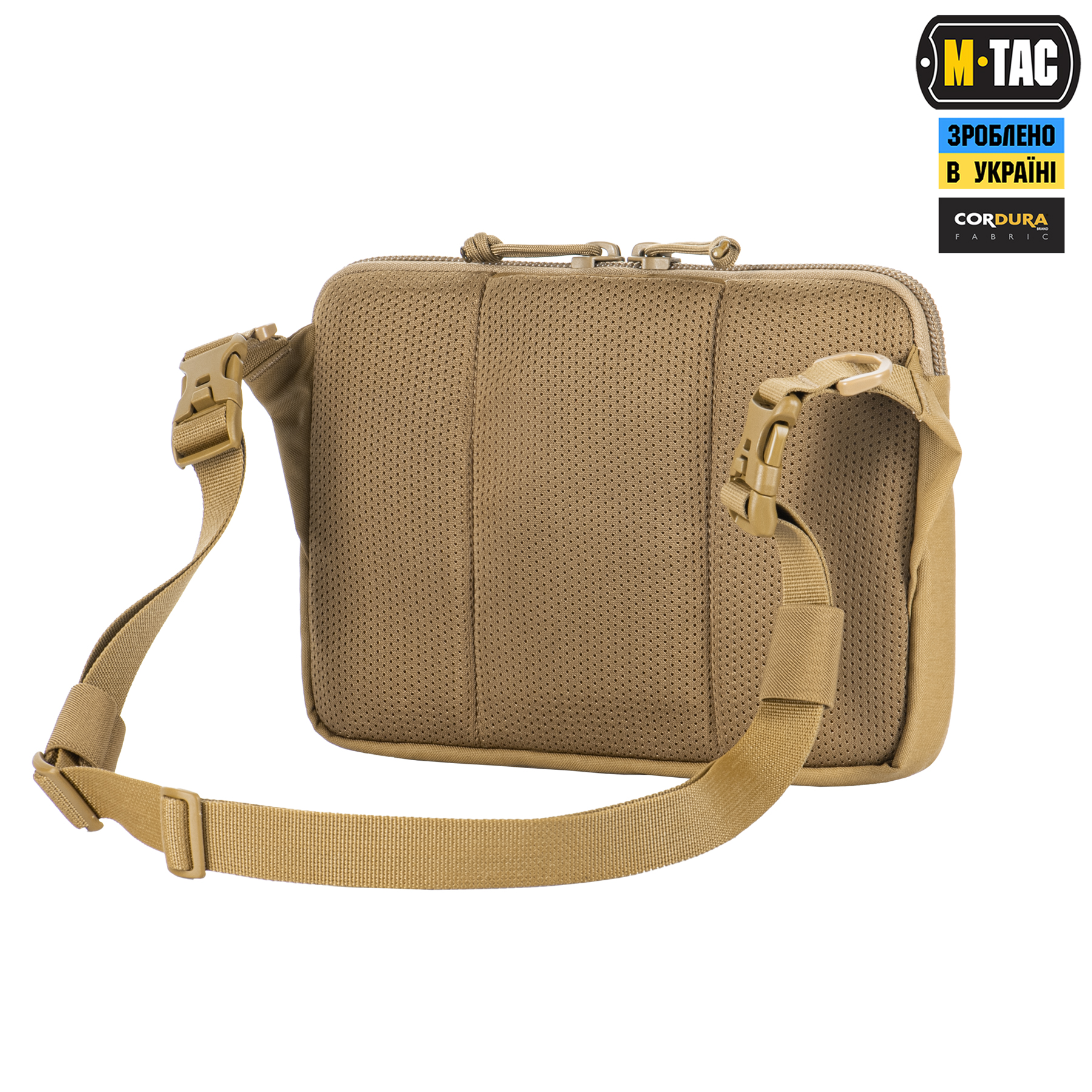 M-Tac сумка Admin Bag Elite с липучкой Coyote — 5