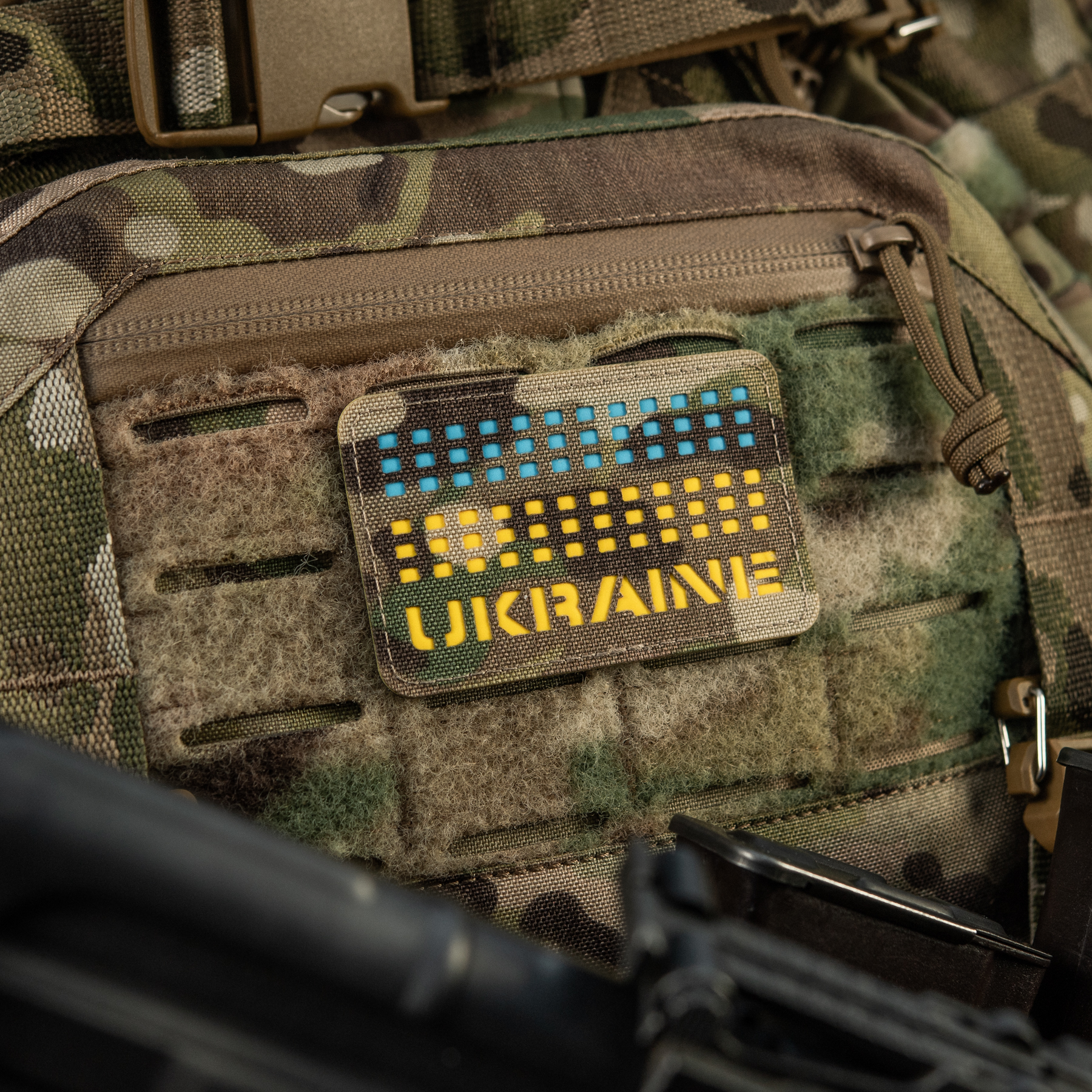 M-Tac нашивка Ukraine Laser Cut Multicam/Yellow/Blue/GID — 8