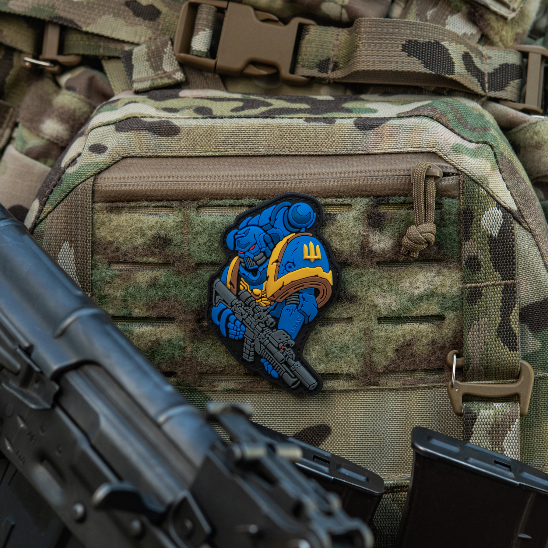 M-Tac нашивка Штурмовик Yellow/Blue — 4