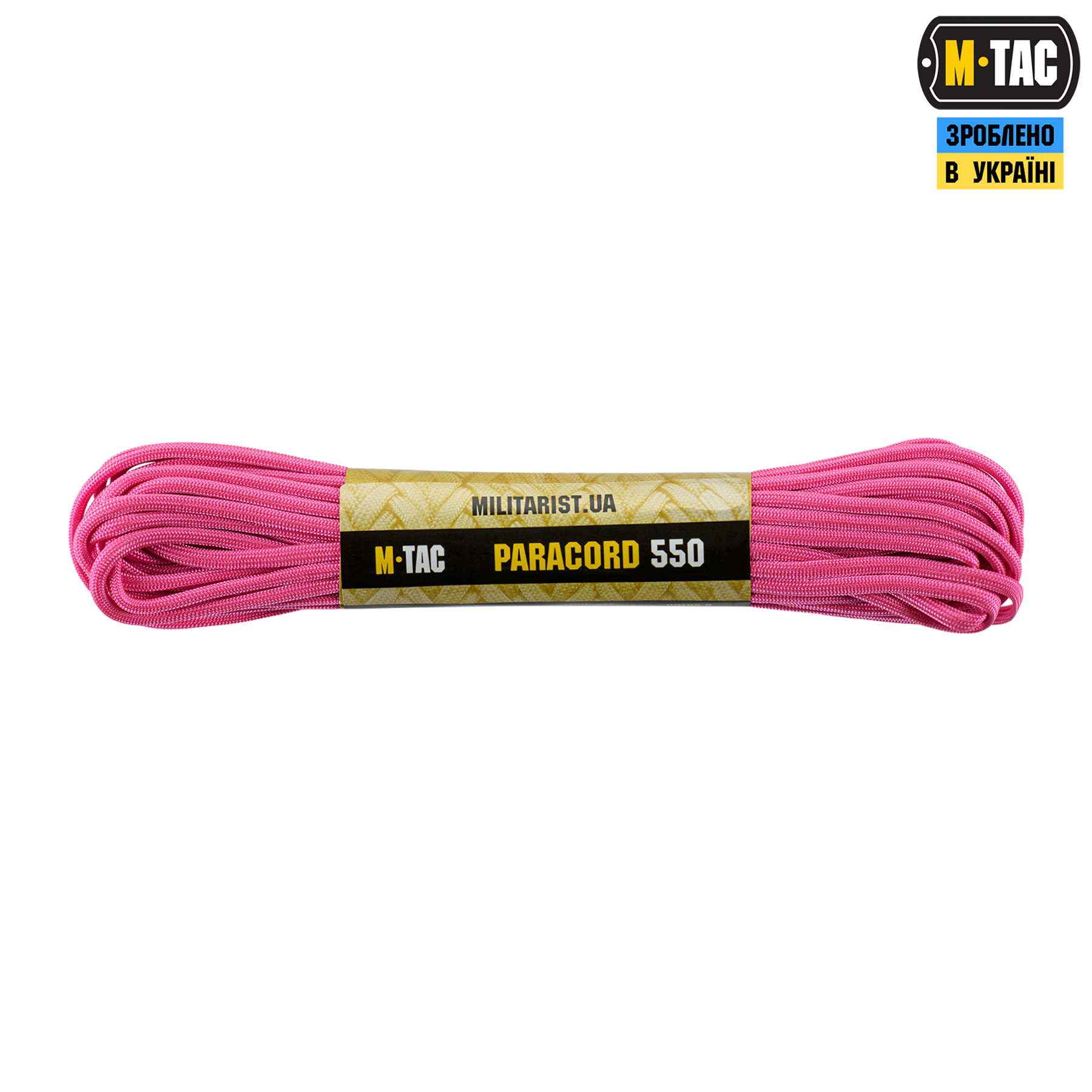 M-Tac паракорд 550 type III 15m Neon Pink — 2