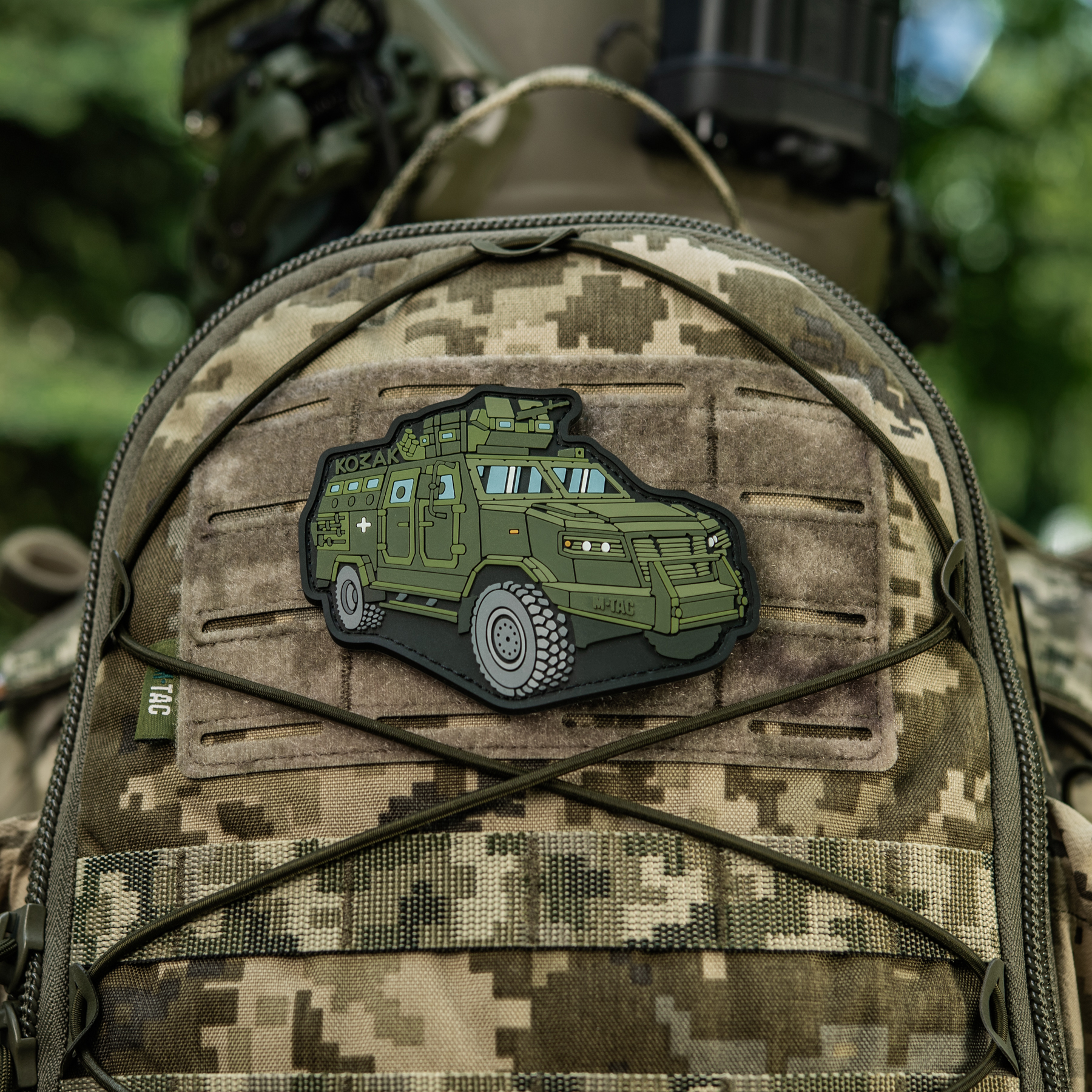 M-Tac нашивка Козак (PVC) — 17