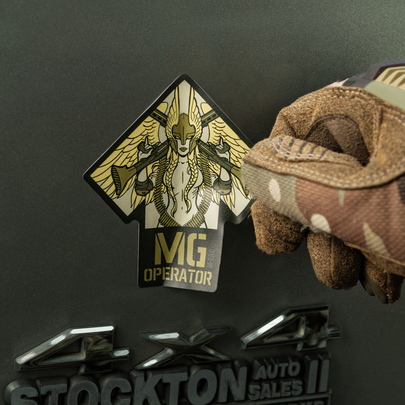 M-Tac наклейка MG Operator Ranger Green — 7