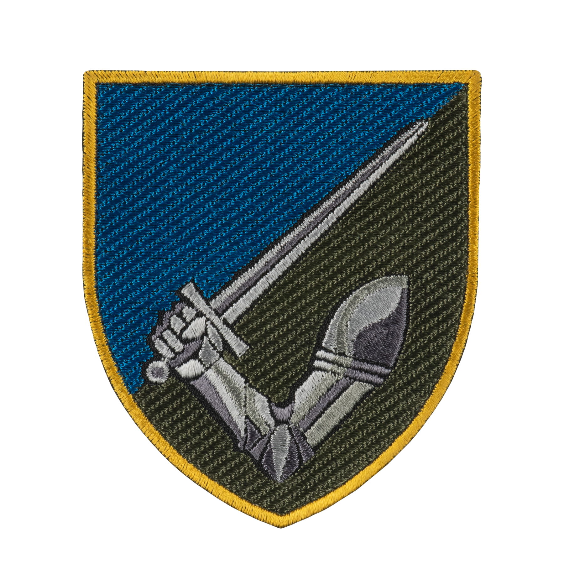 Шеврон 117 ОМБр кольоровий — 2