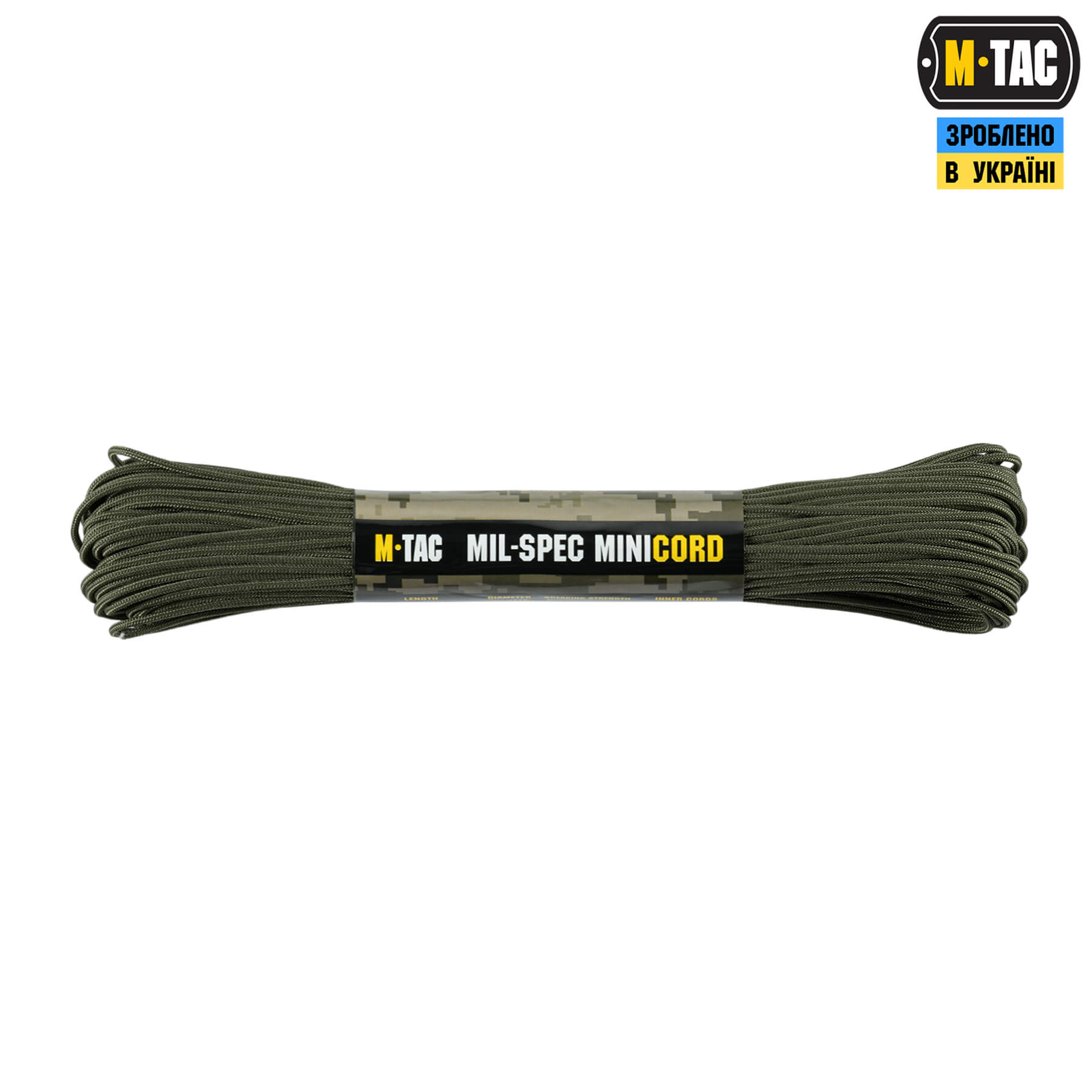 M-Tac паракорд Minicord Mil-Spec 30m Ranger Green — 2
