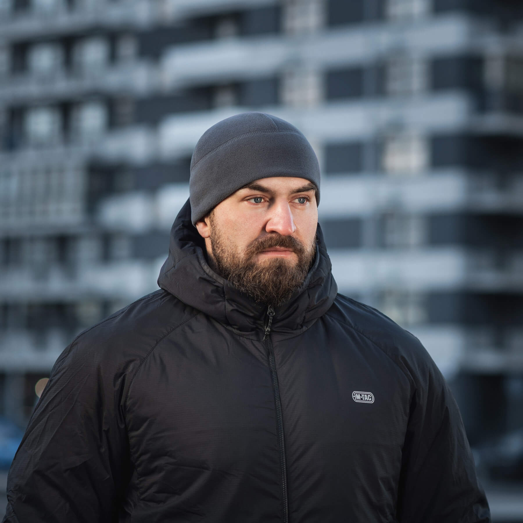 M-Tac шапка Watch Cap Elite флис (320г/м2) Dark Grey — 8