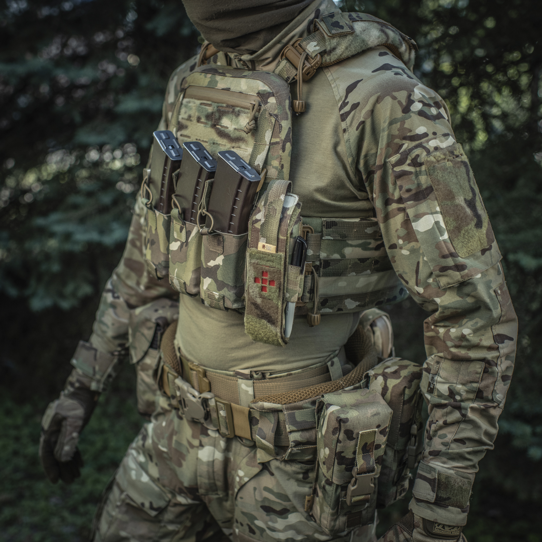 M-Tac подсумок для турникета закрытый FLAP Multicam — 16