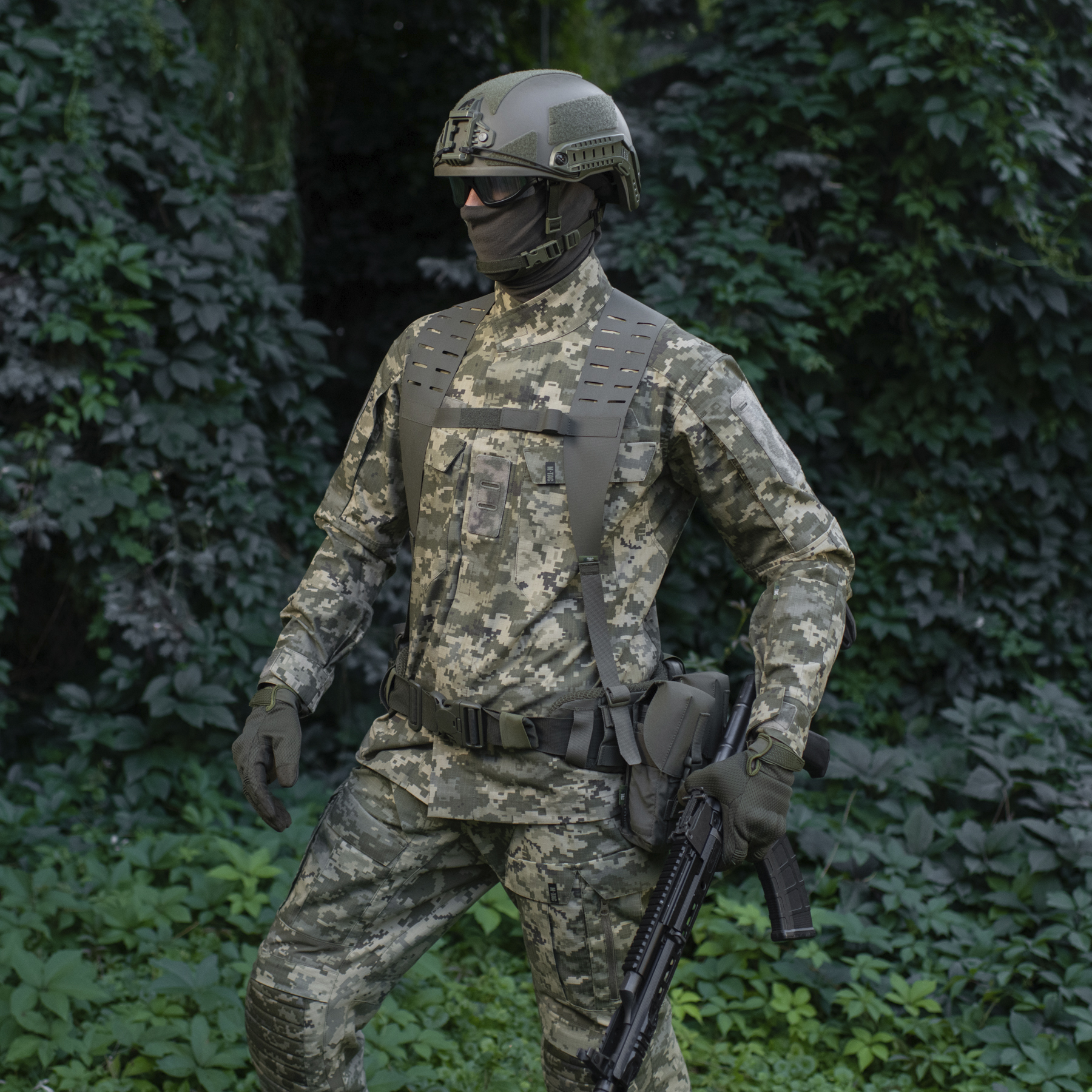M-Tac ремни плечевые для тактического пояса Laser Cut Ranger Green — 6