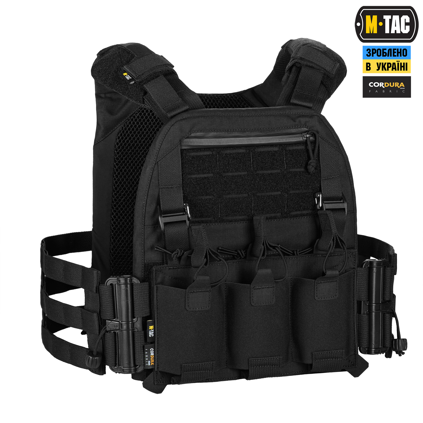 M-Tac плитоноска Cuirass Elite Black — 4