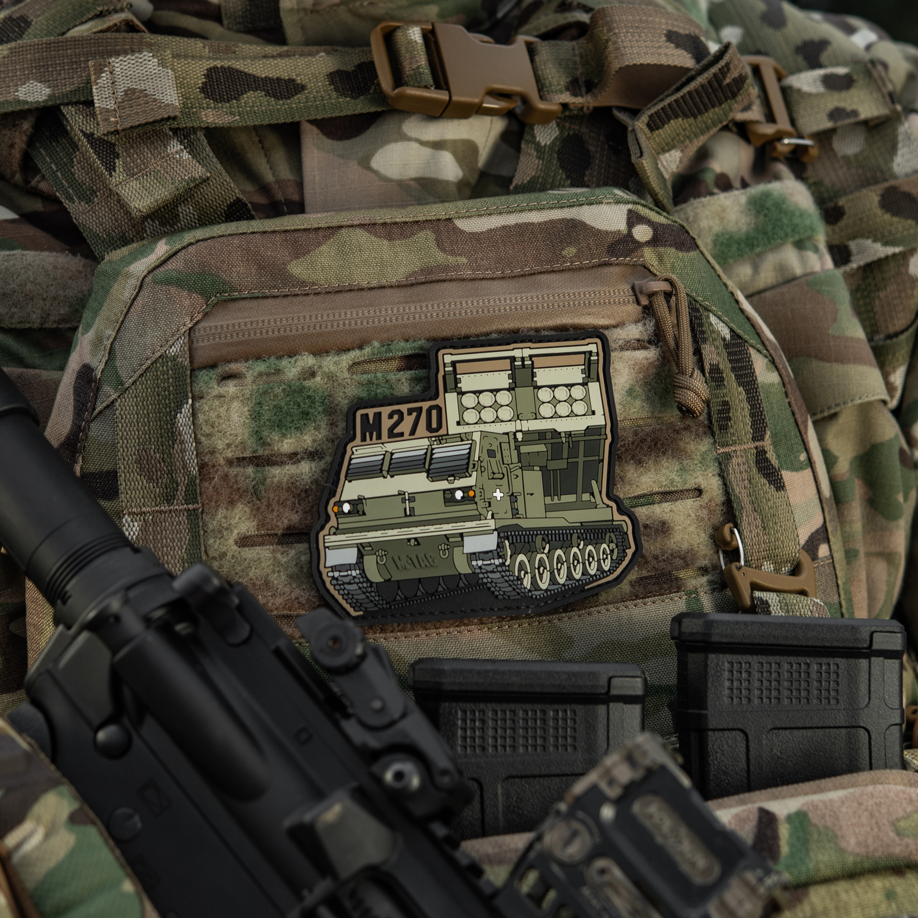 M-Tac нашивка M270 (PVC) — 6