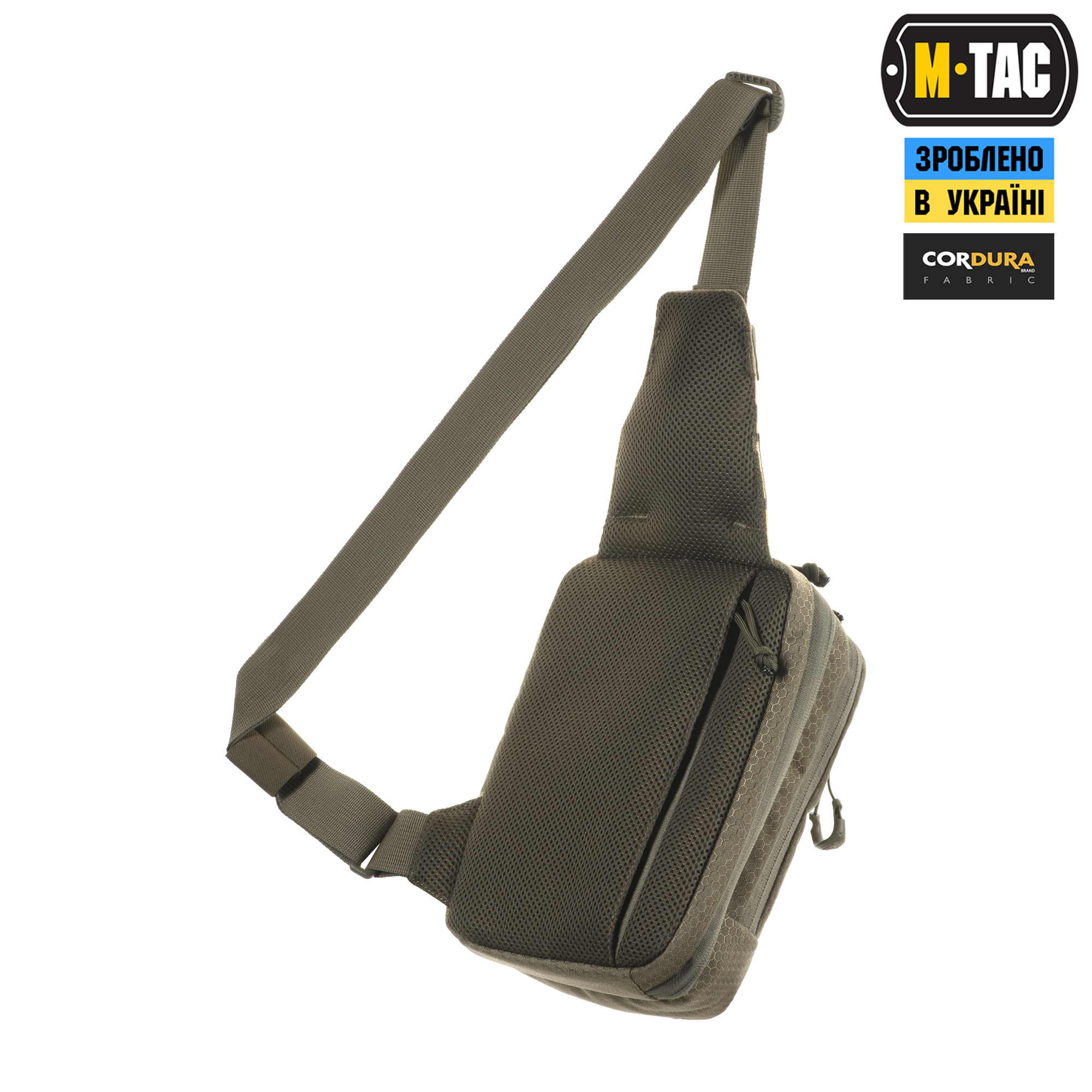 M-Tac сумка Sling Pistol Bag Elite Hex Multicam/Ranger Green — 3