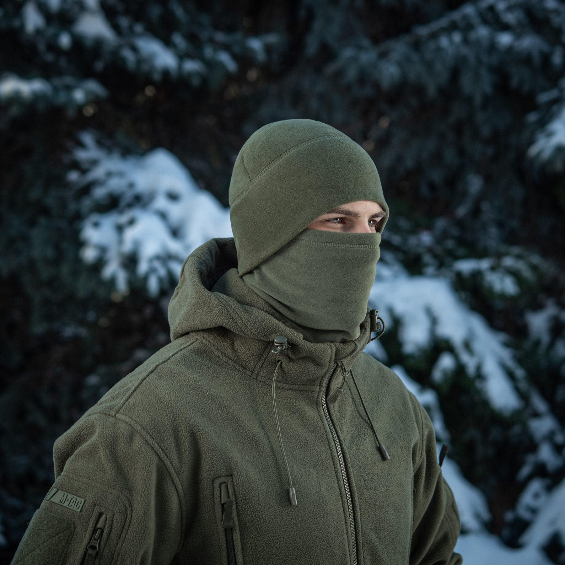 M-Tac шапка Watch Cap флис Light Polartec Gen.II Army Olive — 8
