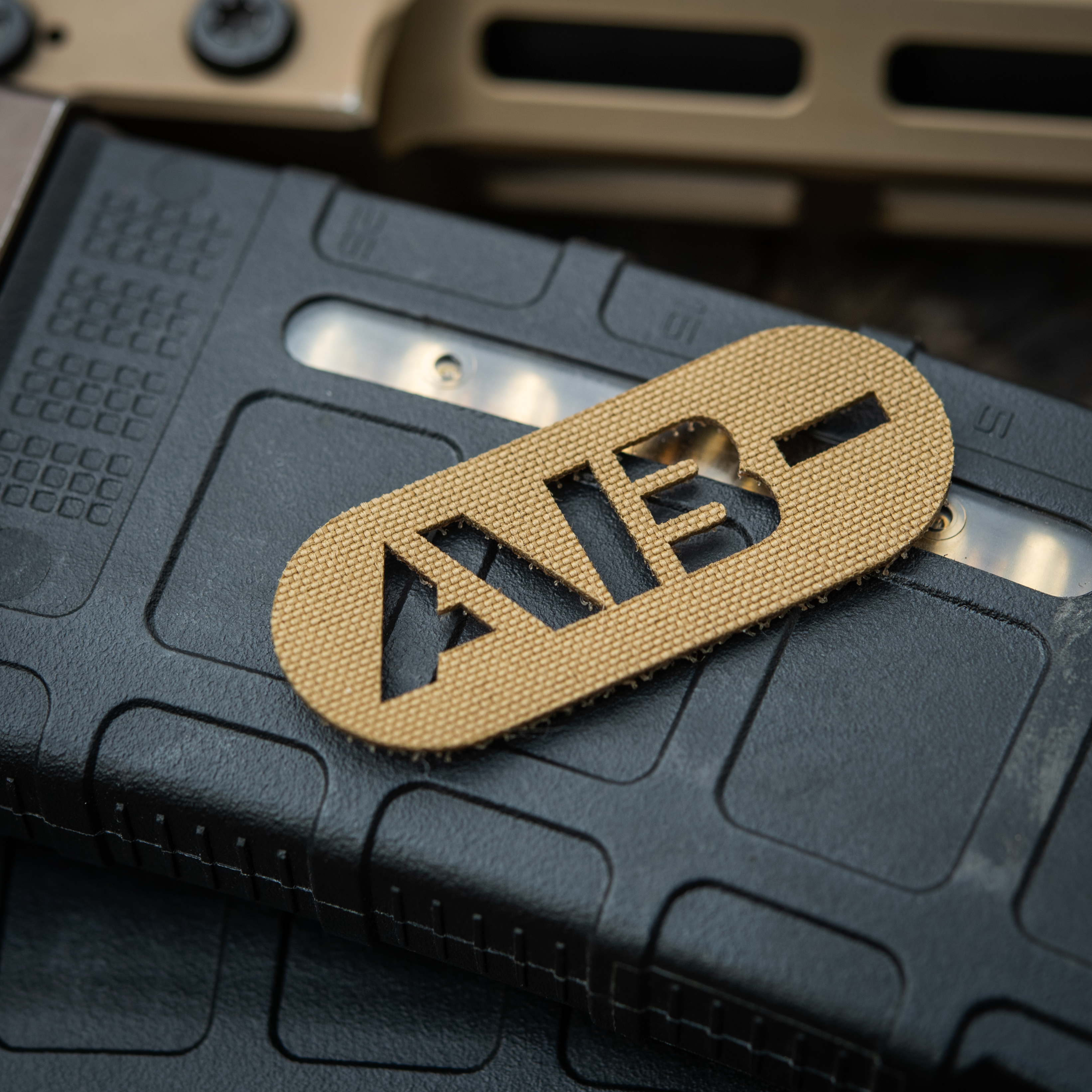 M-Tac нашивка группа крови AB- сквозная Laser Cut Coyote — 7