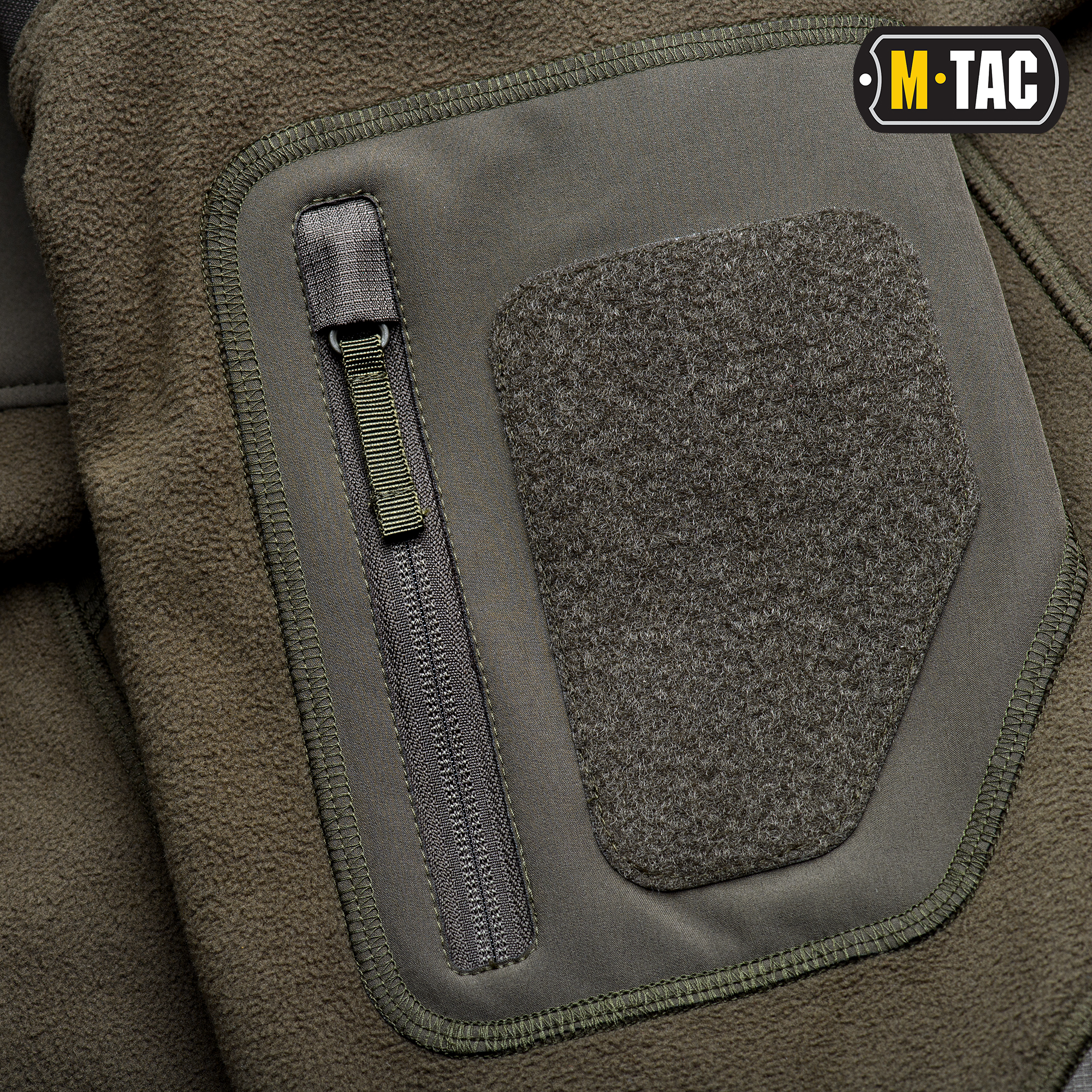M-Tac куртка Norman Windblock Fleece Olive — 17