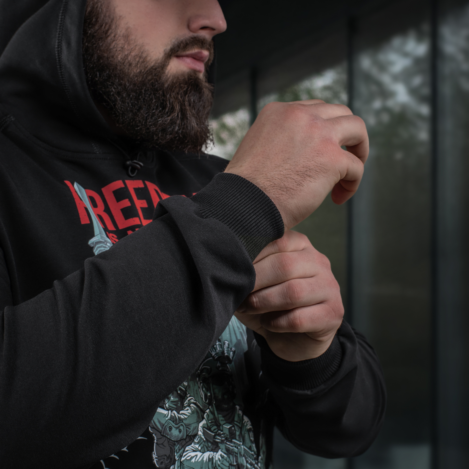M-Tac кофта Hoodie Freedom Black — 23